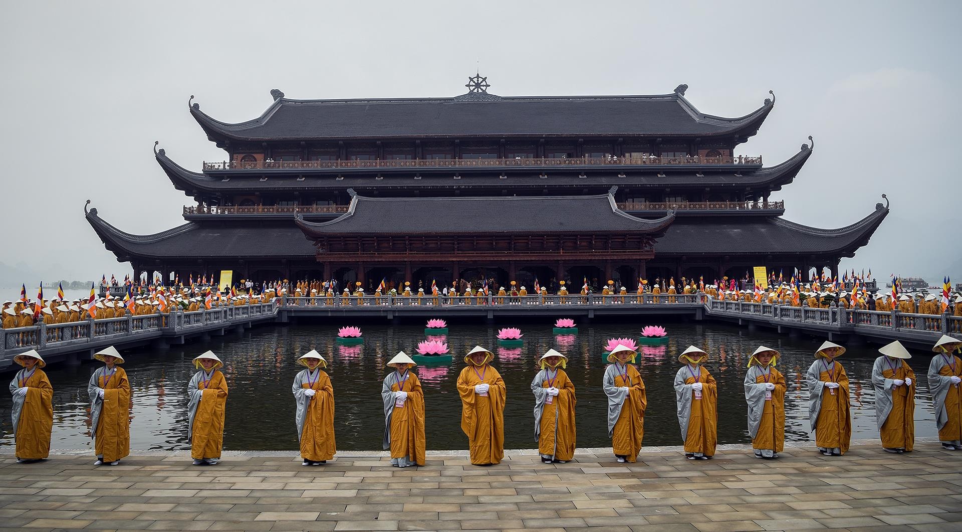 thu tuong tham du dai le vesak anh 1