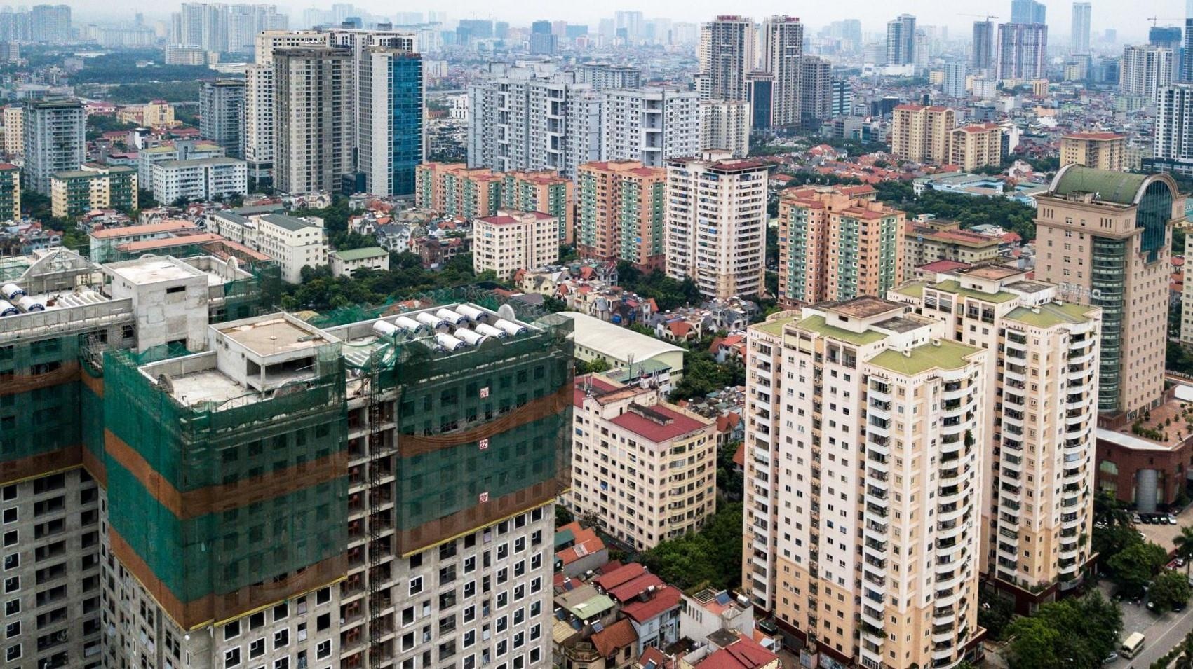 Chung cu day dac tren duong Tran Huu Duc hinh anh