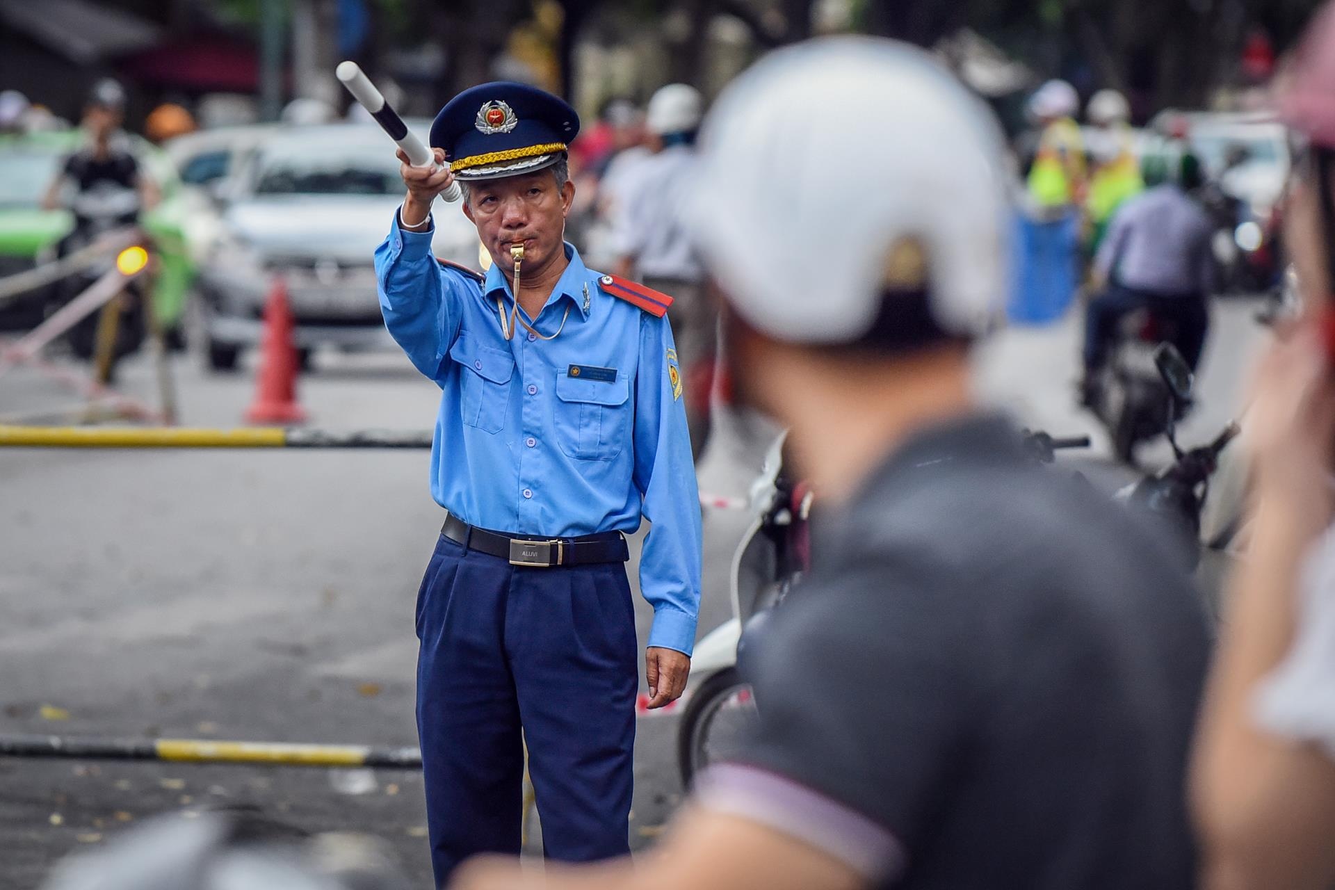 rao duong trung tam Ha Noi lam nha ga metro anh 7