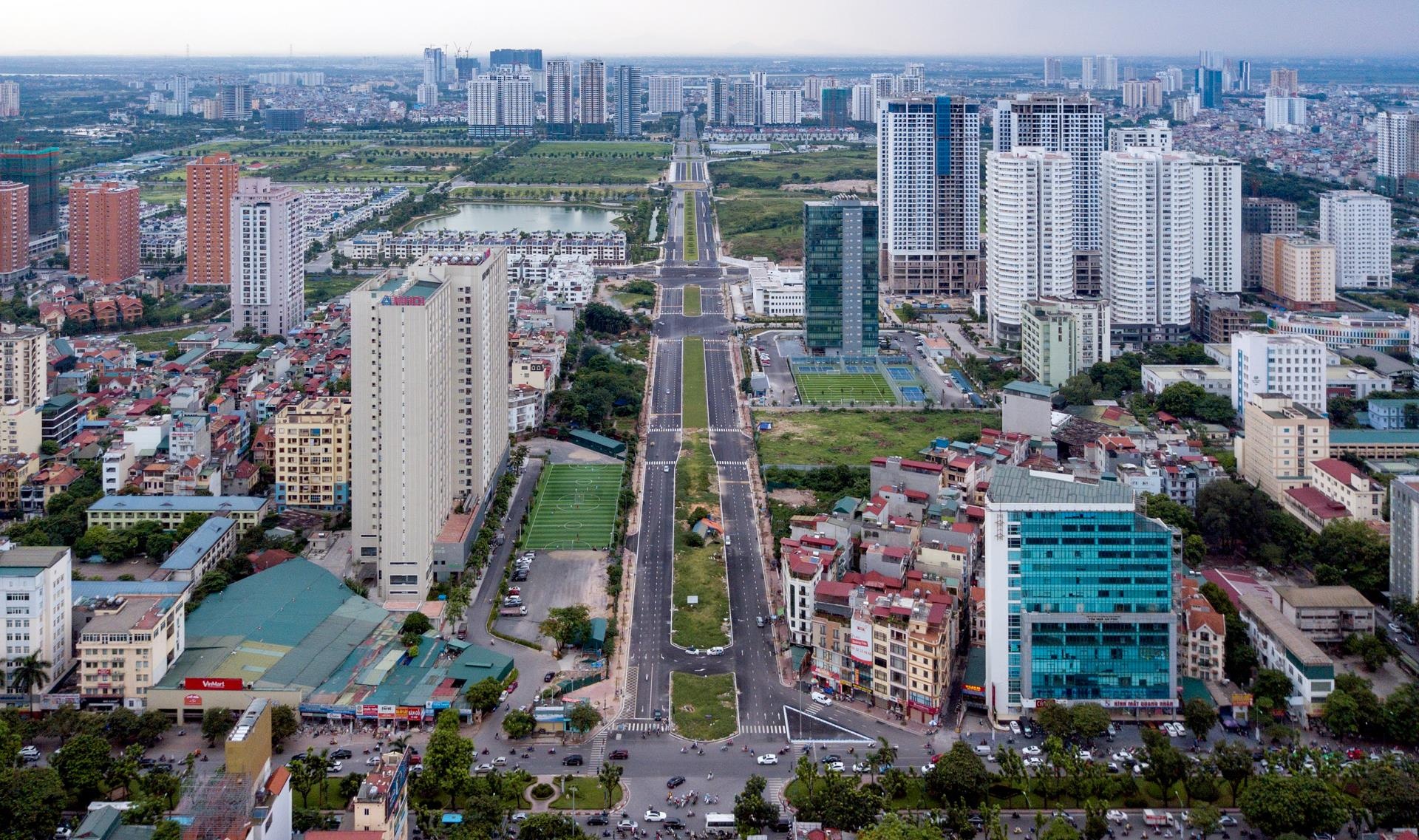 thong xe tuyen duong 8 lan o ha noi anh 1