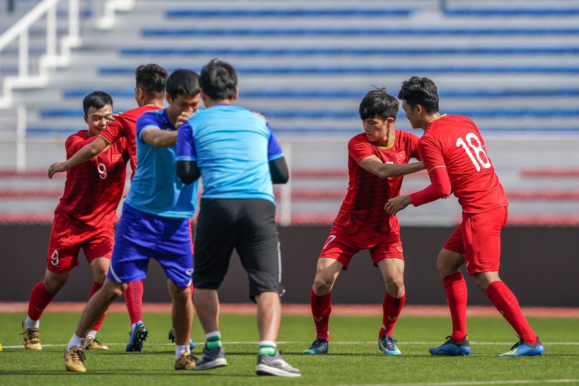 u22 việt nam luyện tập tại SEA Games ảnh 7 u22 viet nam luyen tap tai SEA Games anh 7