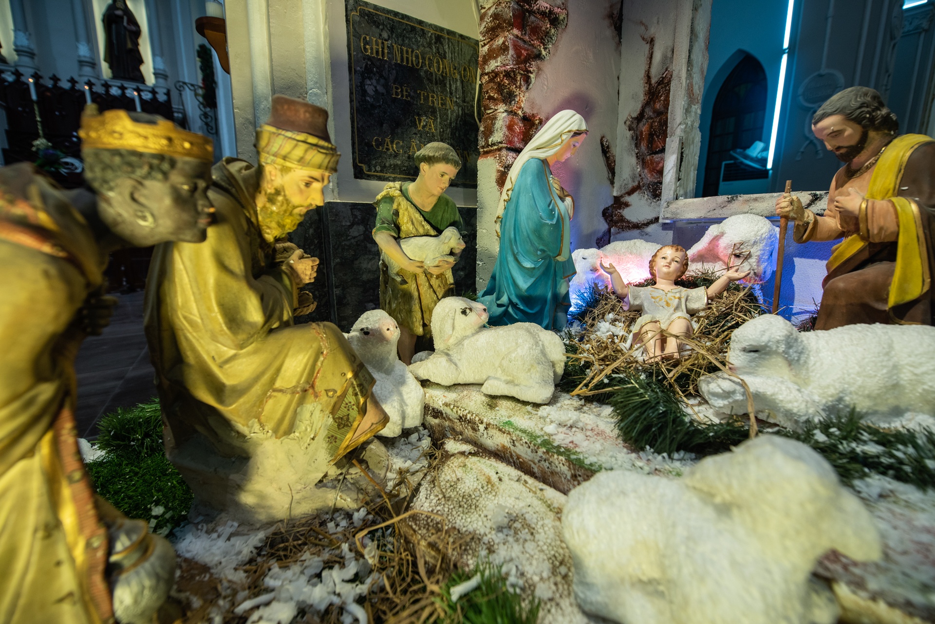 nha tho ha noi trang hoang dem noel anh 10