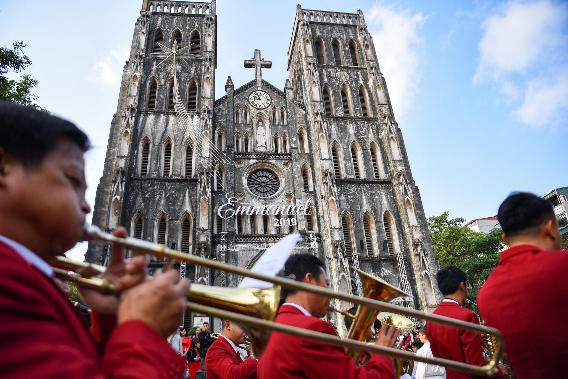 le giang sinh tai nha tho lon Ha Noi anh 3