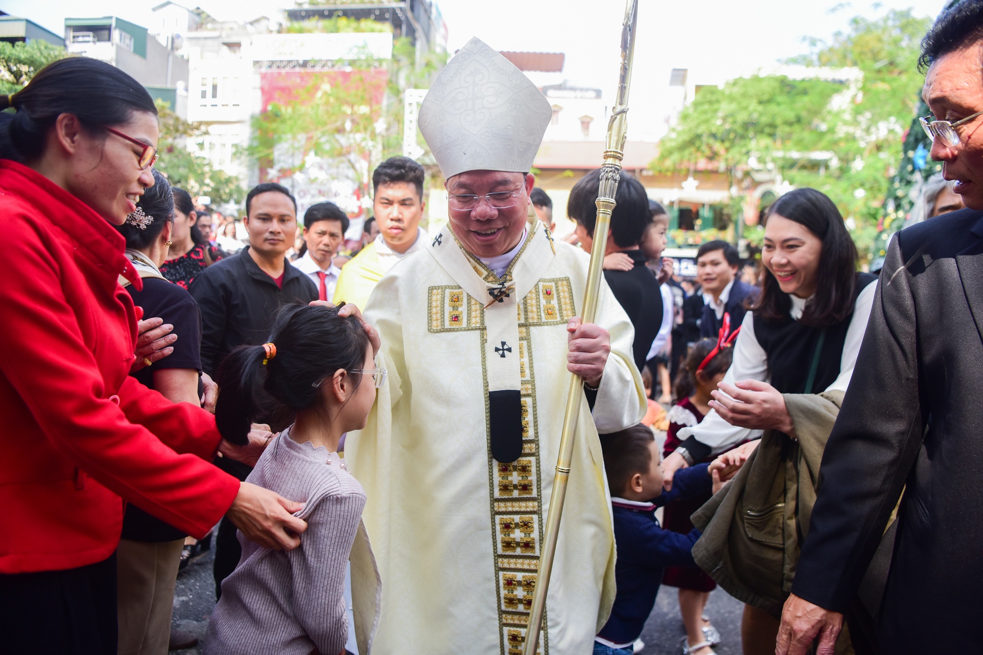 le giang sinh tai nha tho lon Ha Noi anh 10