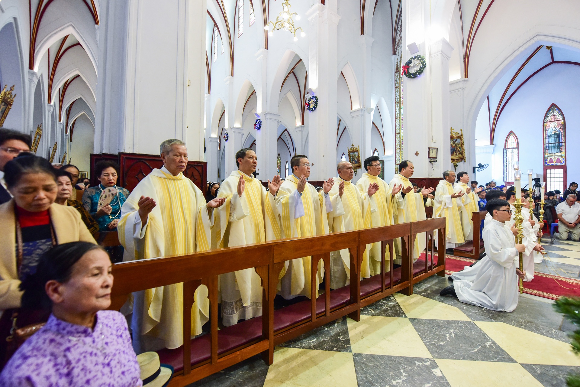 le giang sinh tai nha tho lon Ha Noi anh 8