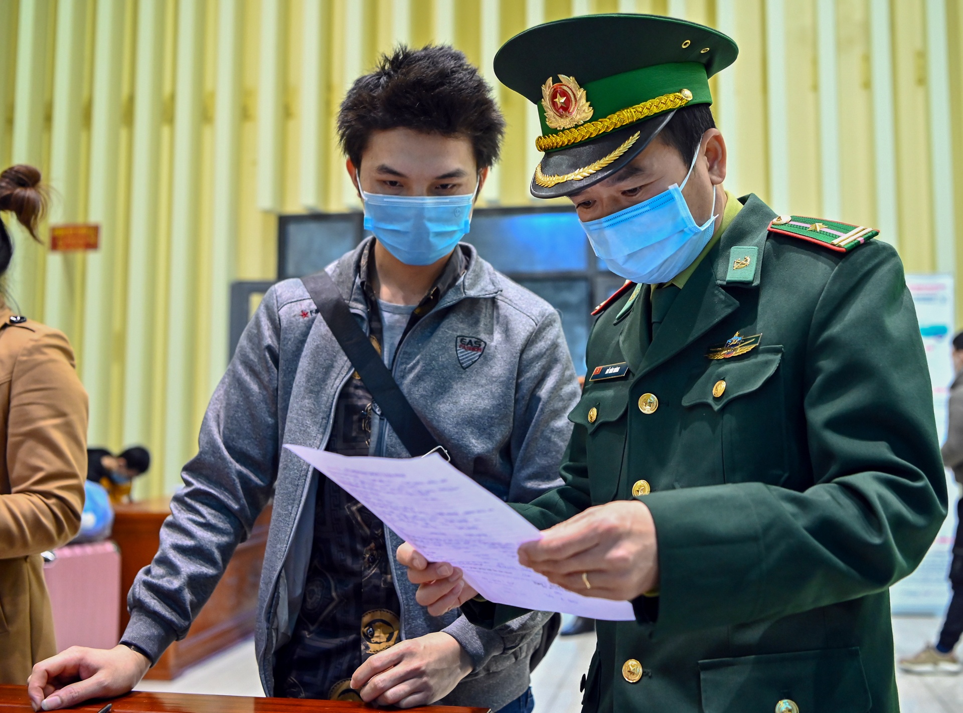 cach ly nguoi Viet Nam tro ve tu Trung Quoc anh 1