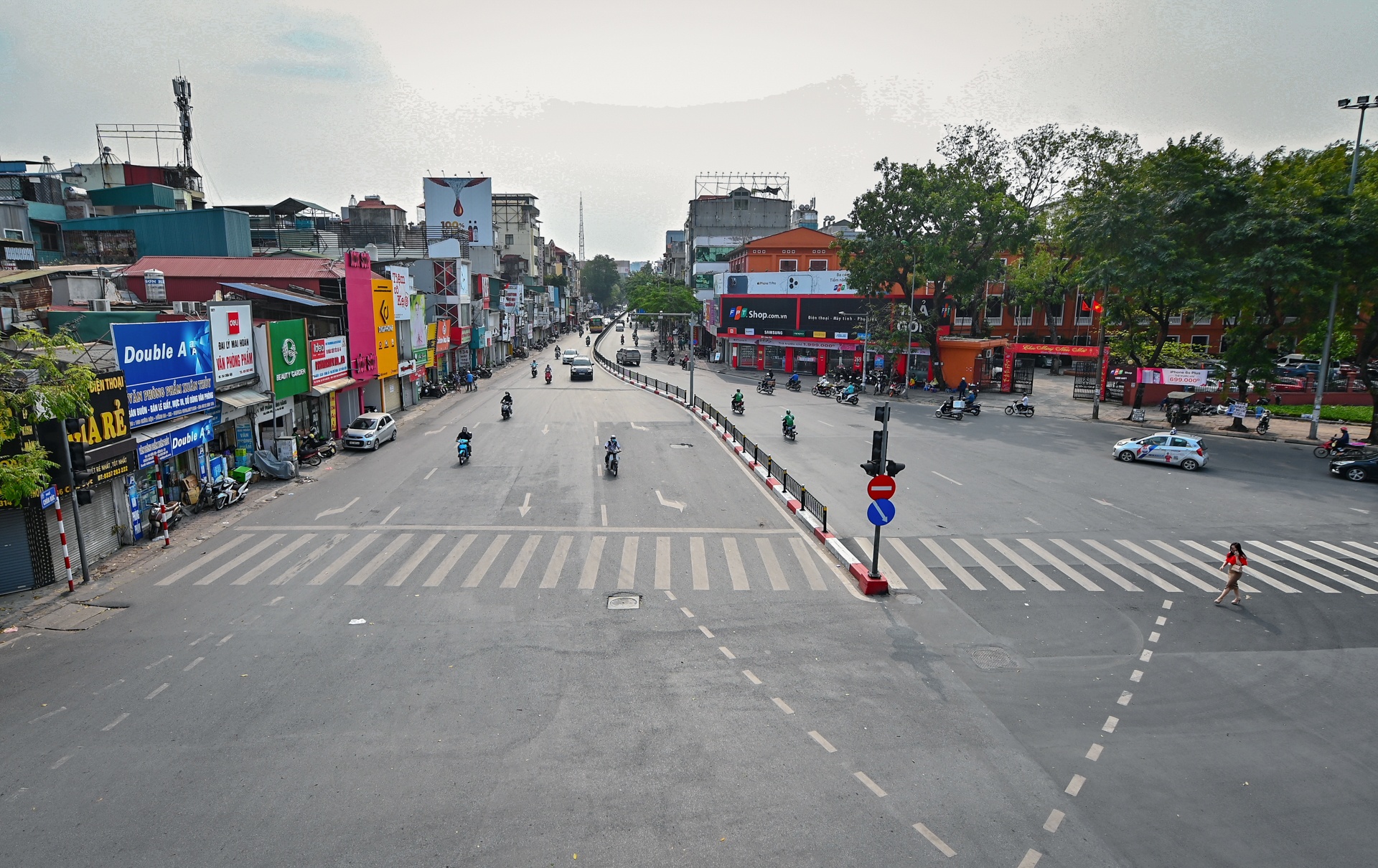 Ha Noi vang nhu TetCo vi dich anh 3