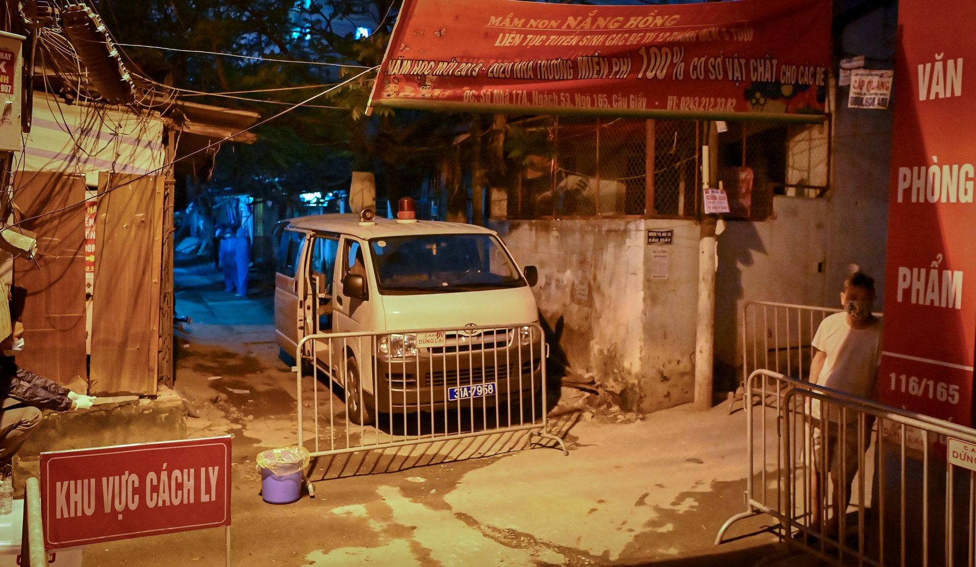 phong toa cau giay khu khuan benh nhan covid19 anh 1