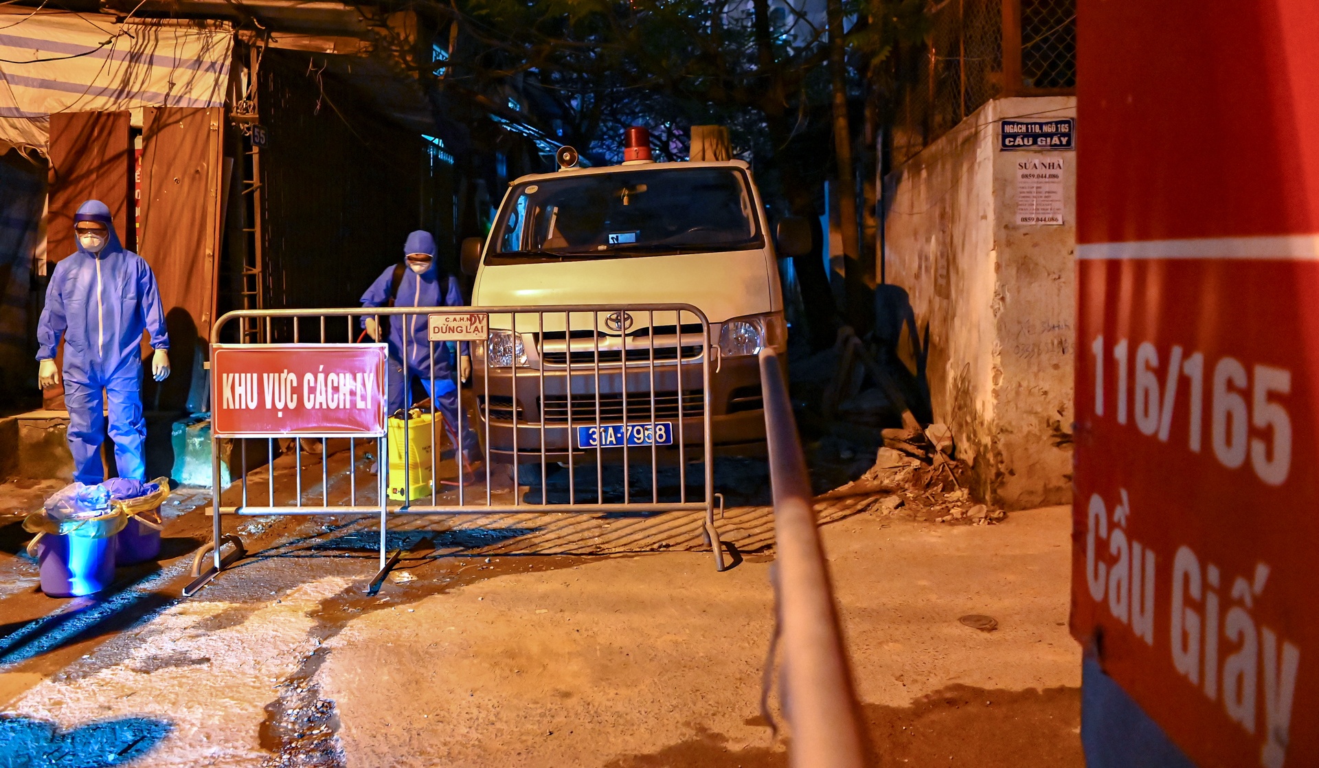 phong toa cau giay khu khuan benh nhan covid19 anh 5