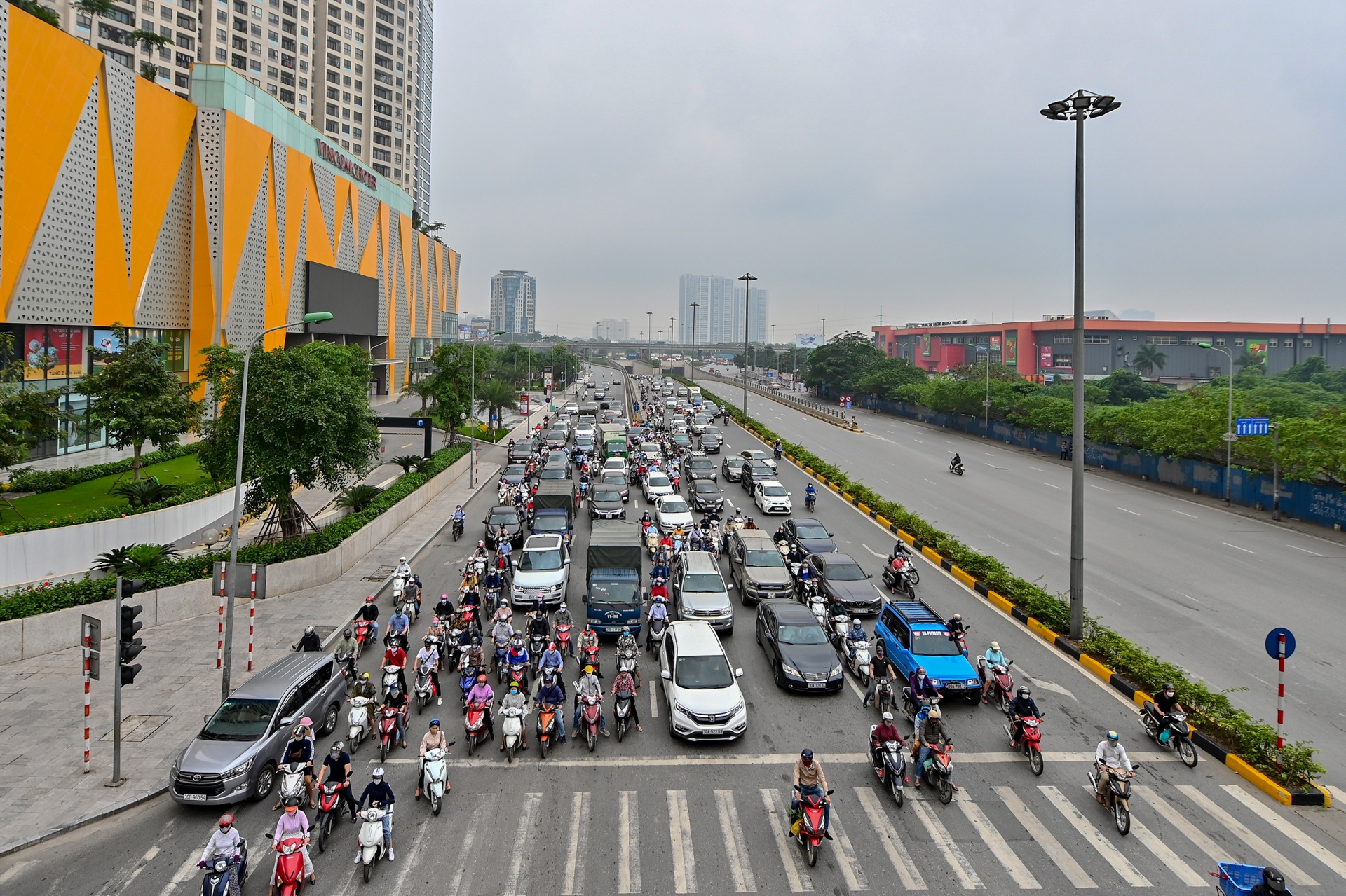 ha noi un tac giao thong trong dich covid-19 anh 3