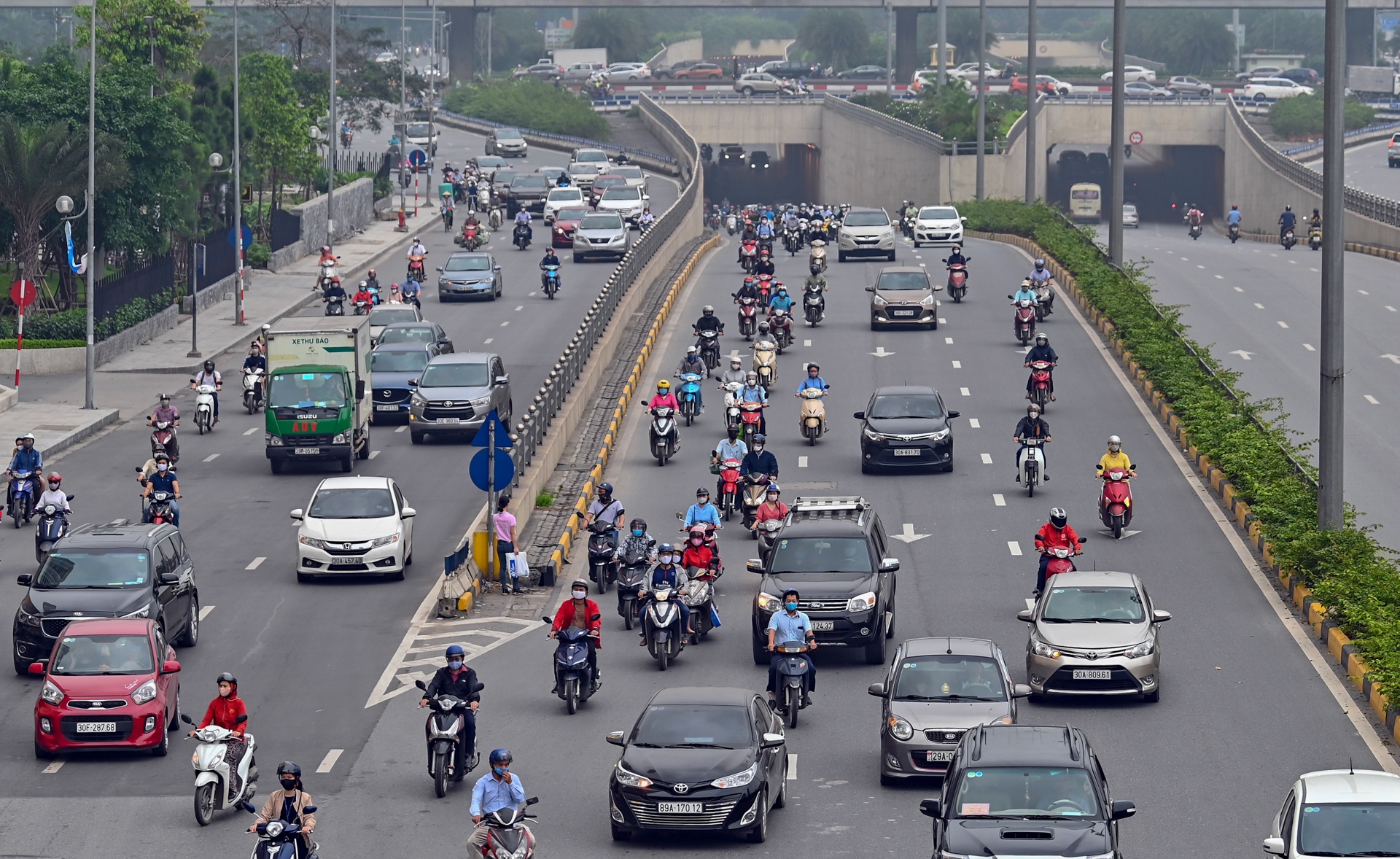 ha noi un tac giao thong trong dich covid-19 anh 4