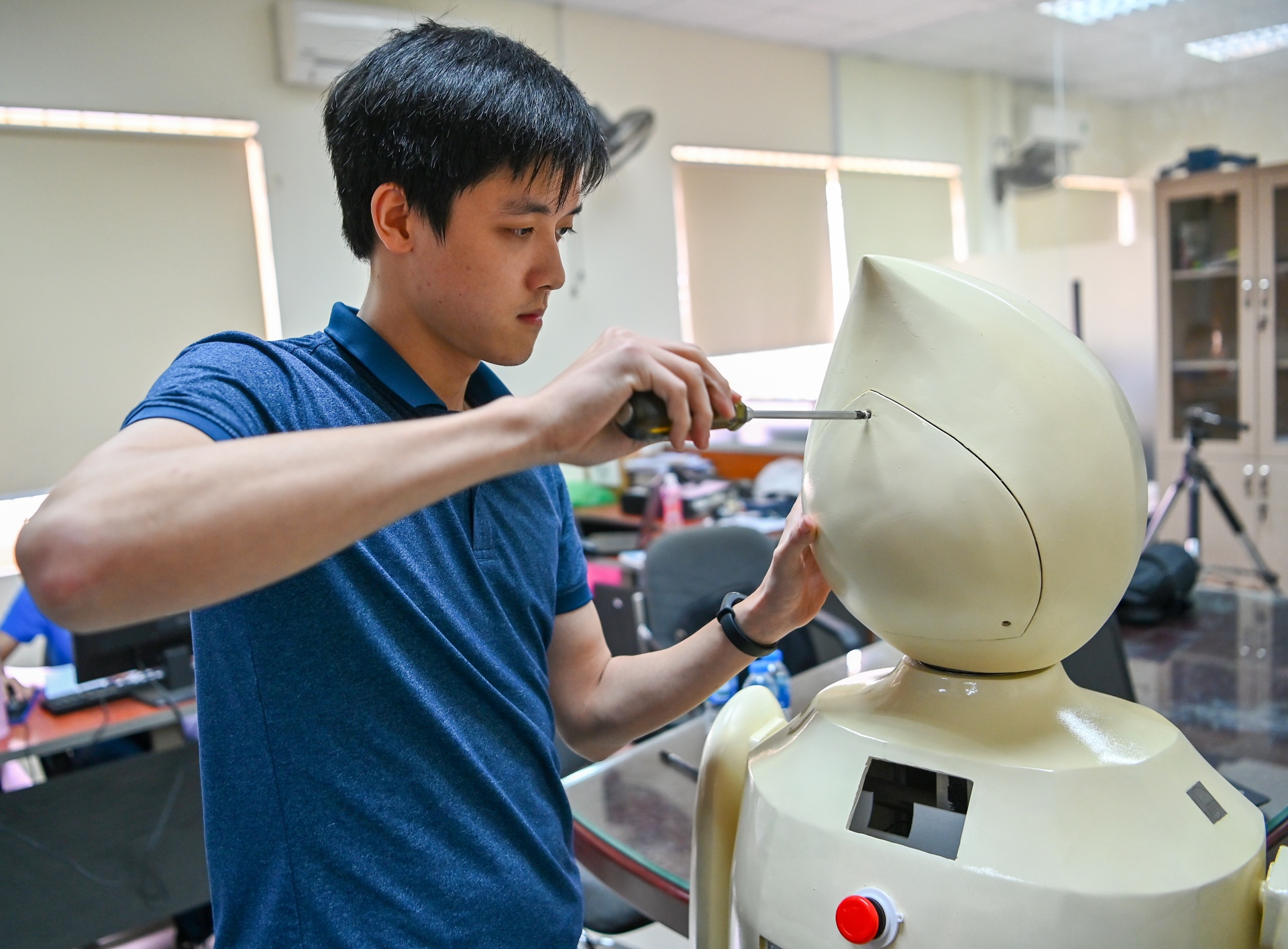 robot phat hien nguoi khong deo khau trang anh 3