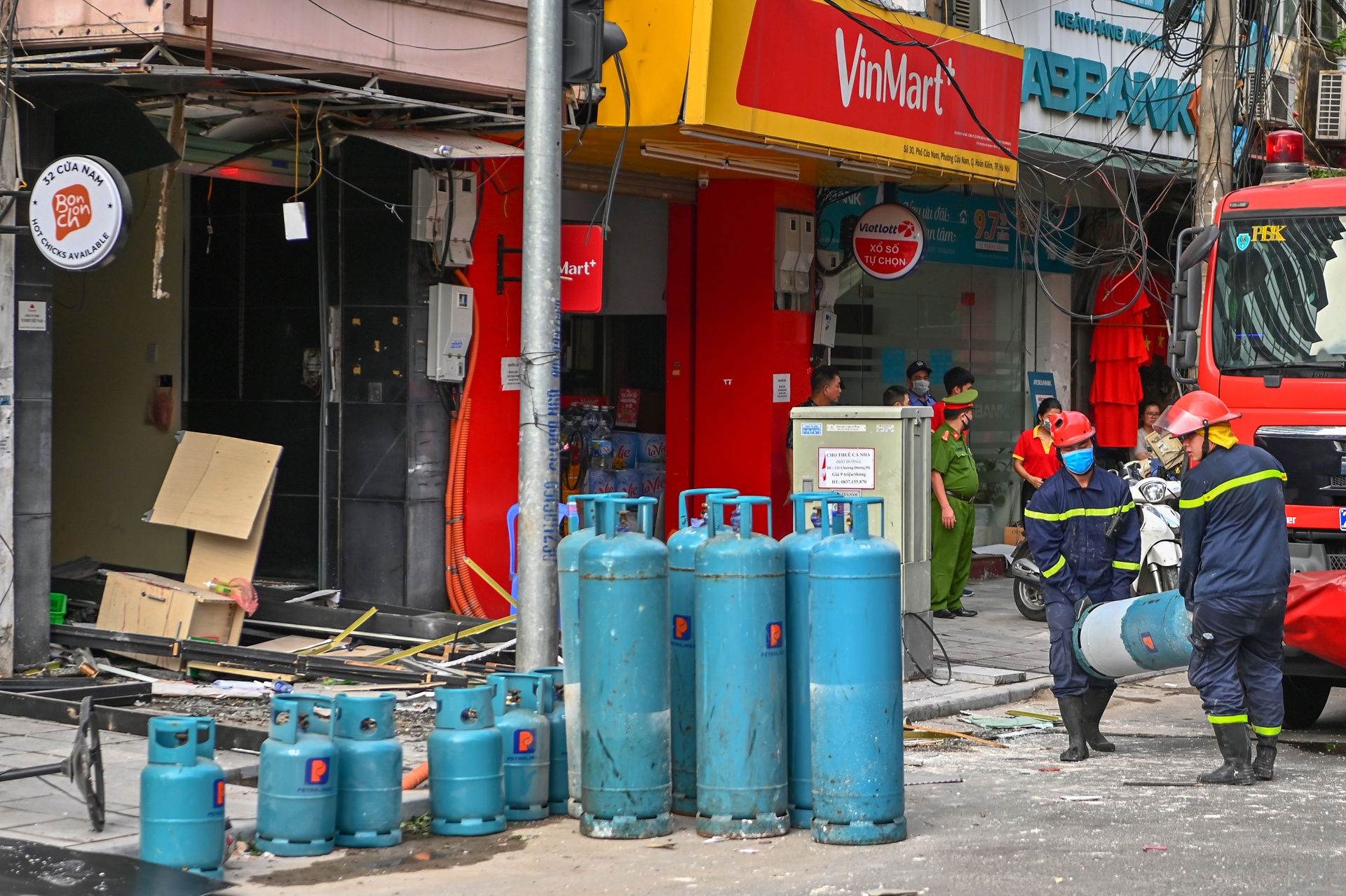 no binh gas sap nha o cua nam anh 4