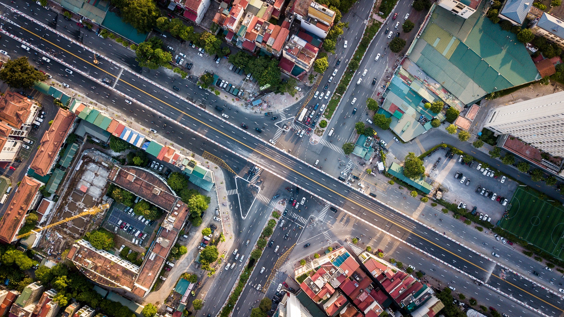 cau vuot noi 3 quan o ha noi thong xe anh 3