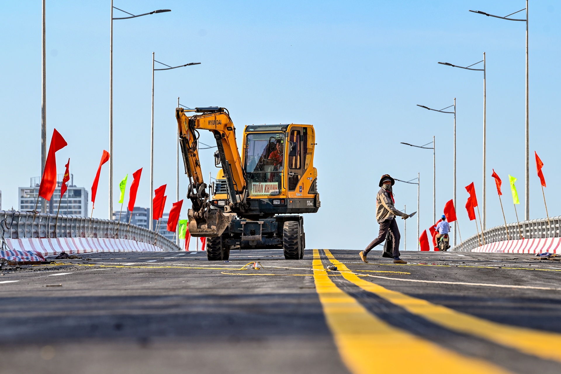 cau vuot noi 3 quan o ha noi thong xe anh 6