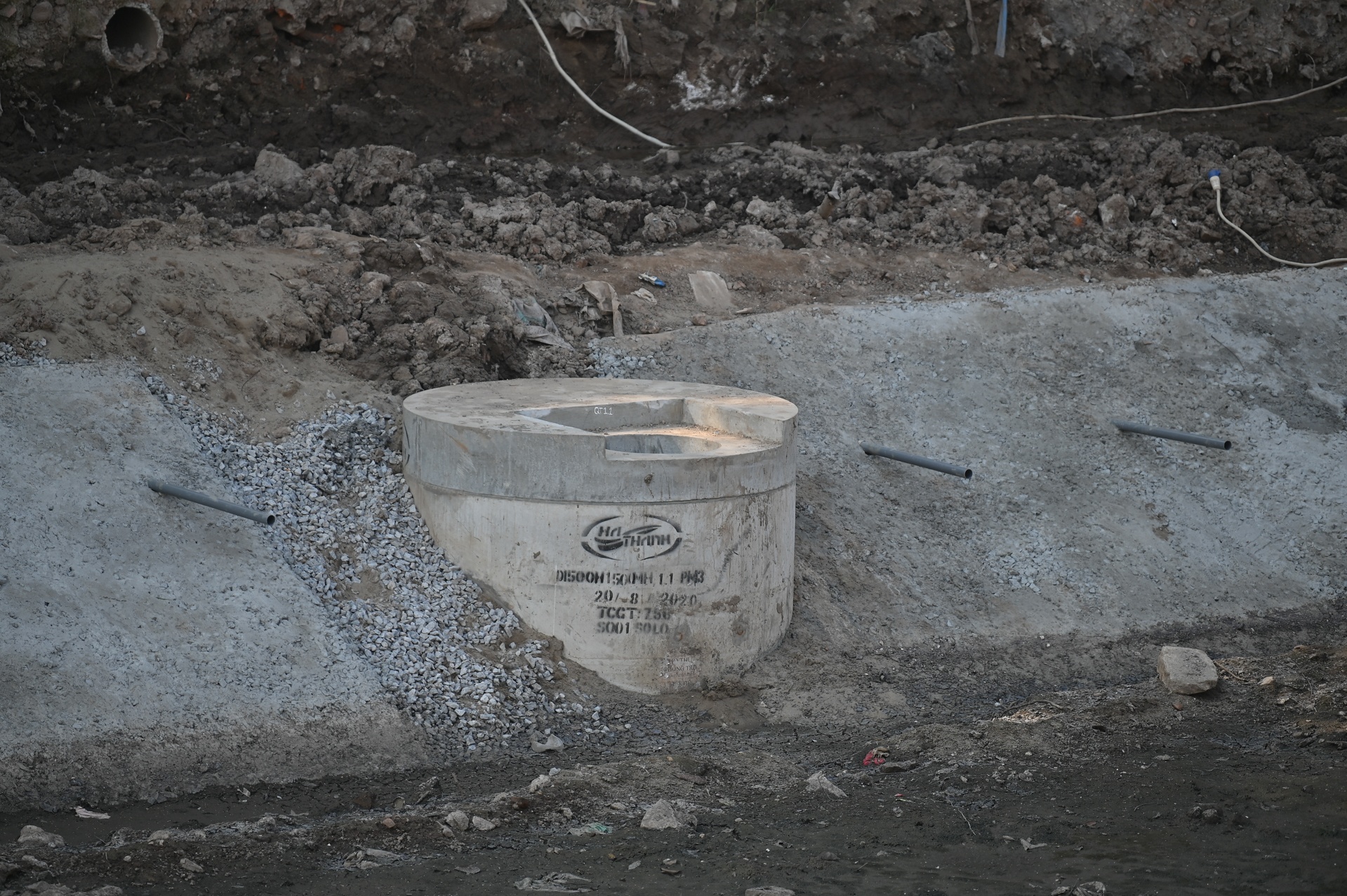 thu gom nuoc thai song To Lich anh 11