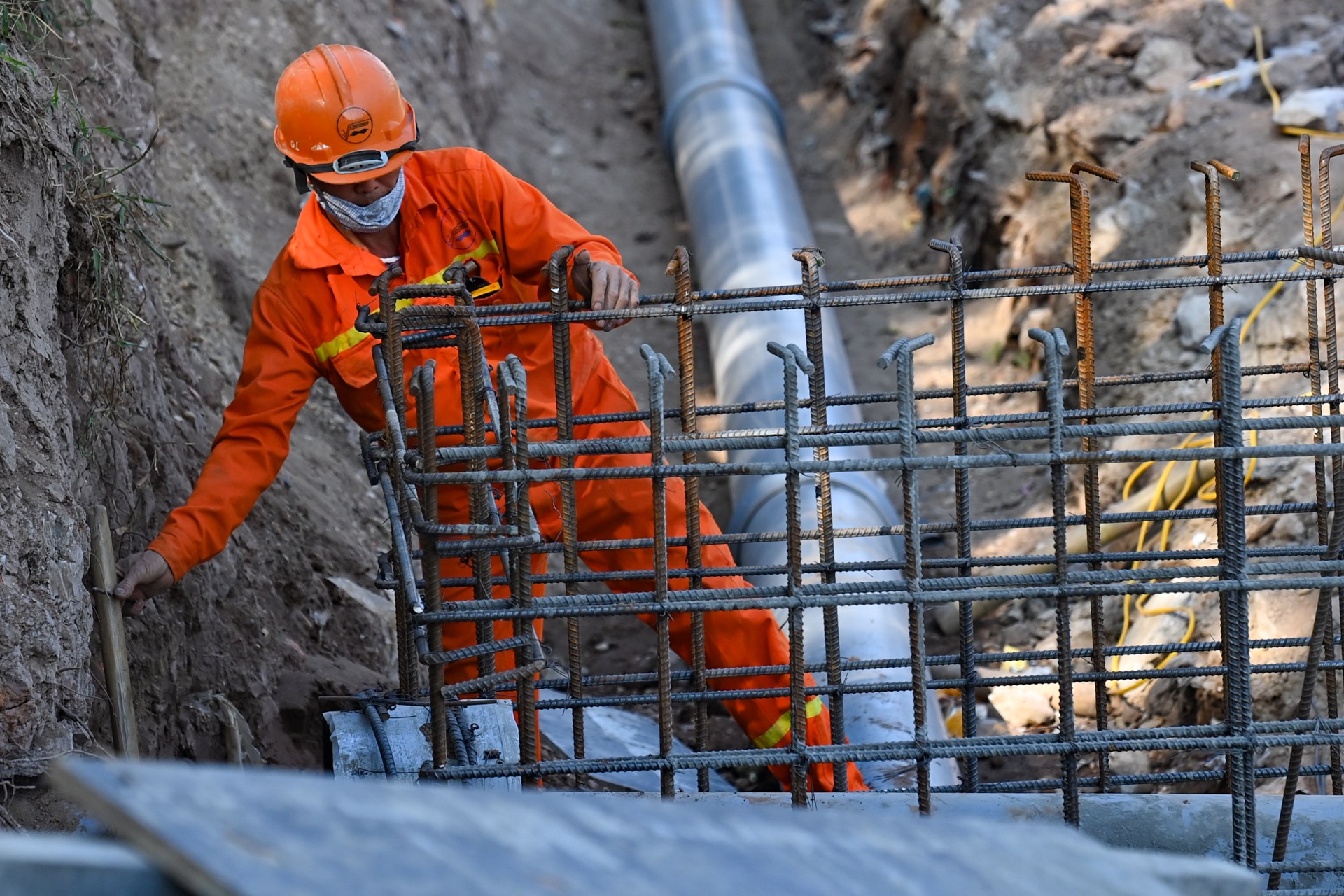 thu gom nuoc thai song To Lich anh 9