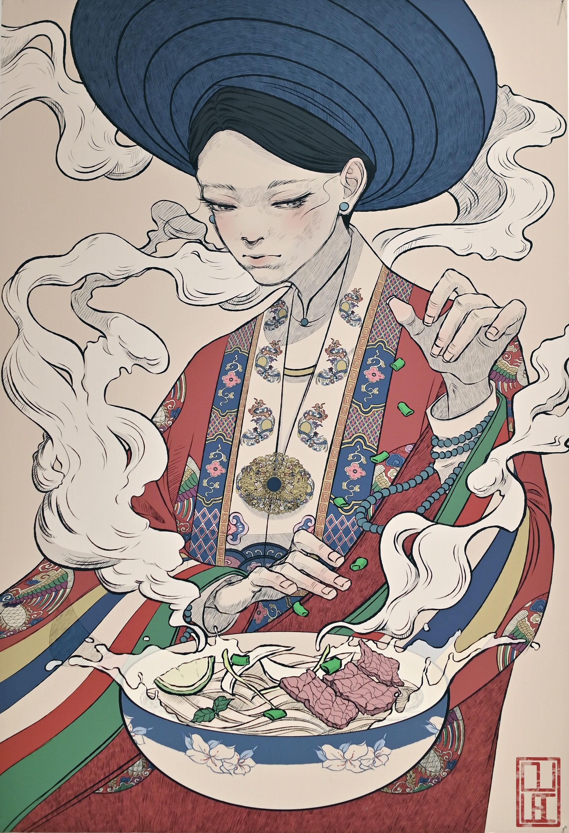 Trien lam tranh minh hoa Viet Nam anh 11