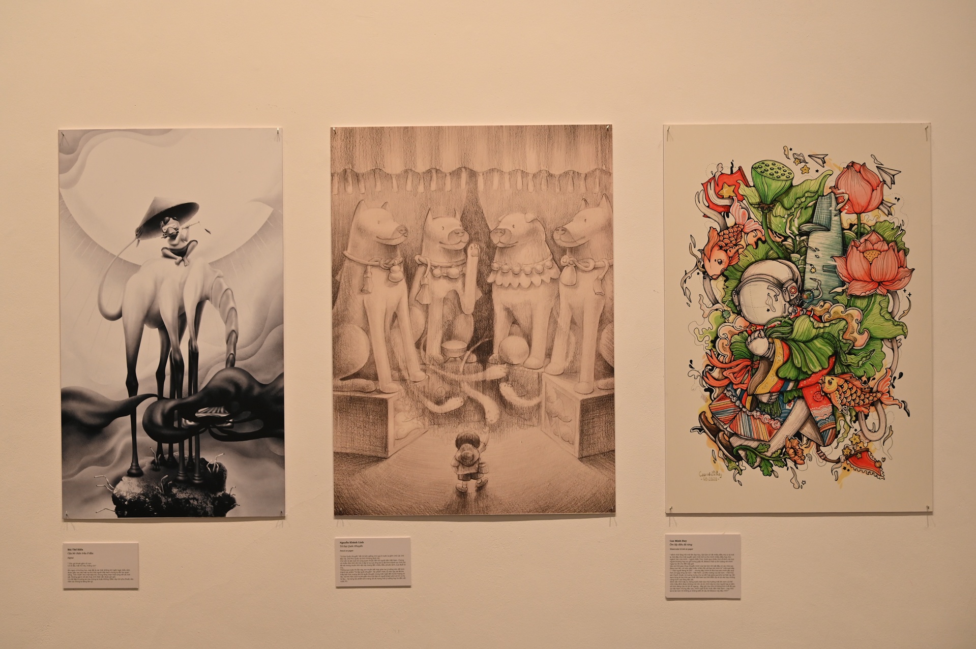 Trien lam tranh minh hoa Viet Nam anh 5