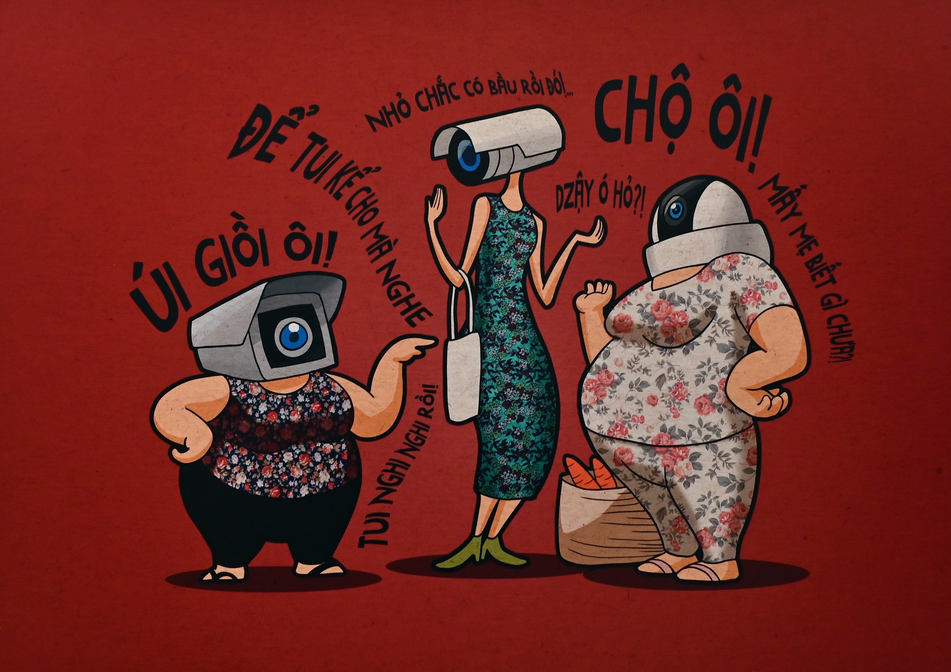 Trien lam tranh minh hoa Viet Nam anh 7