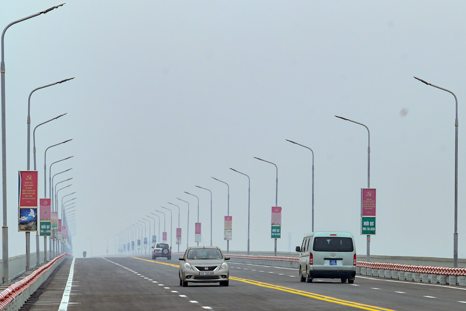 Chinh thuc thong xe cau Thang Long anh 11