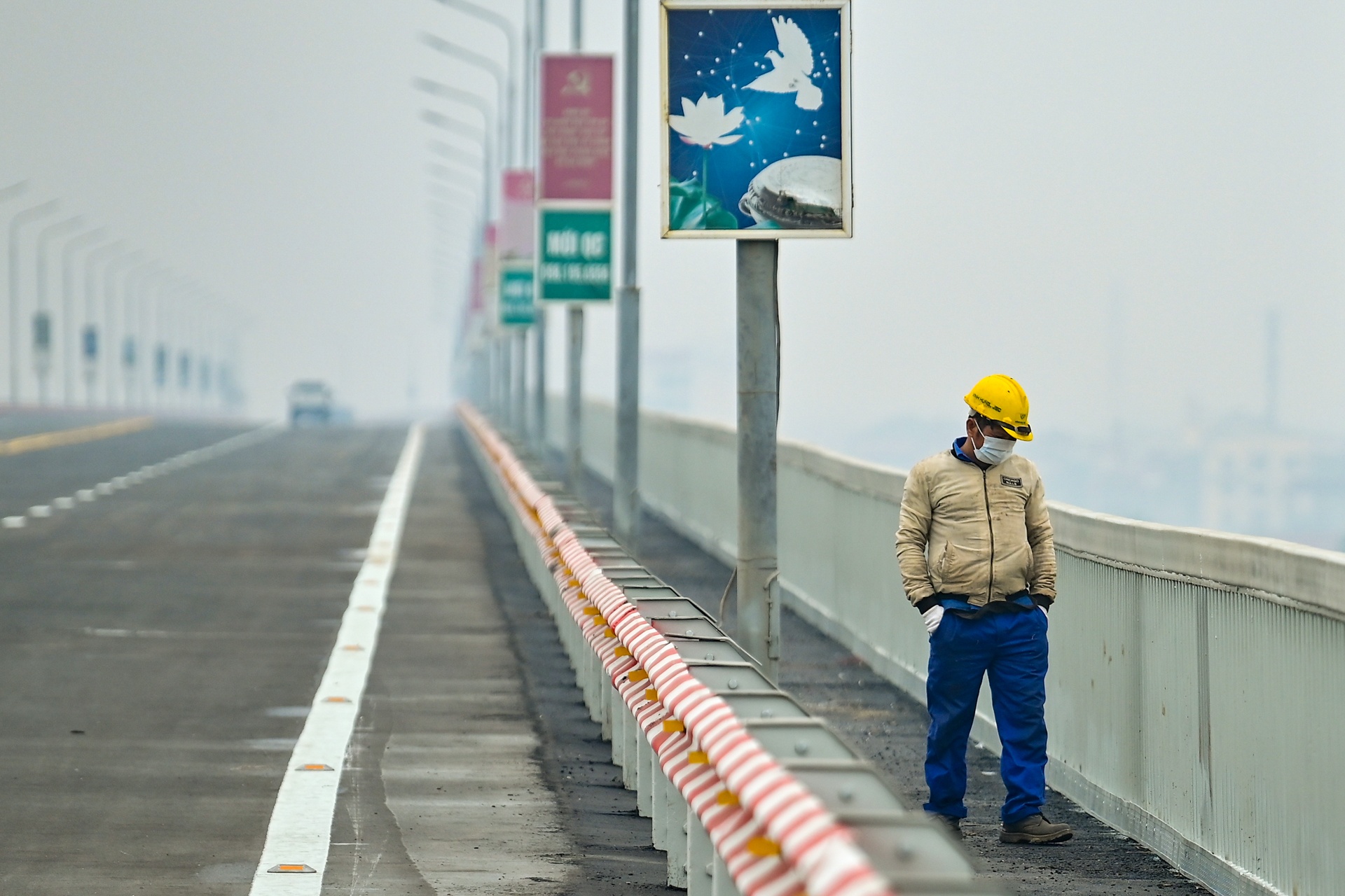 Chinh thuc thong xe cau Thang Long anh 9