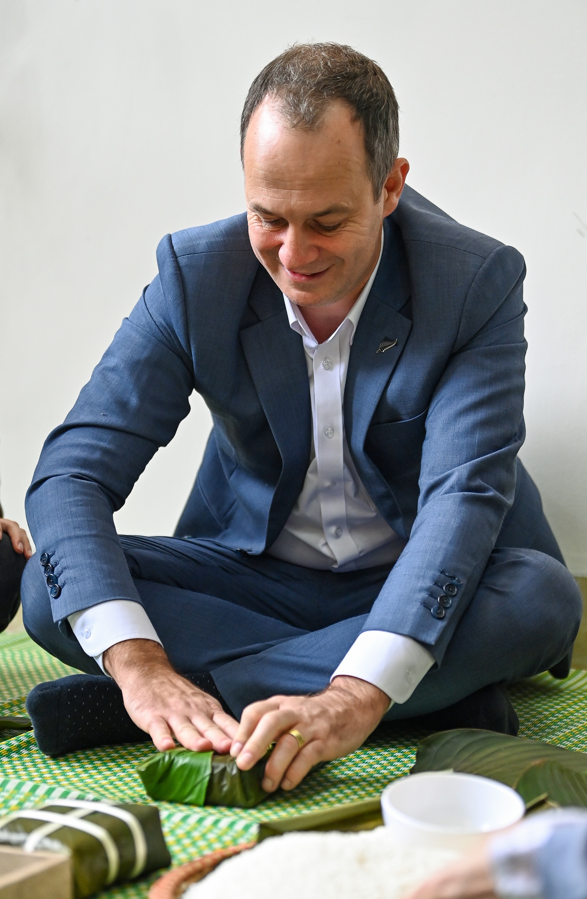 dai bien New Zealand hoc goi banh chung anh 5