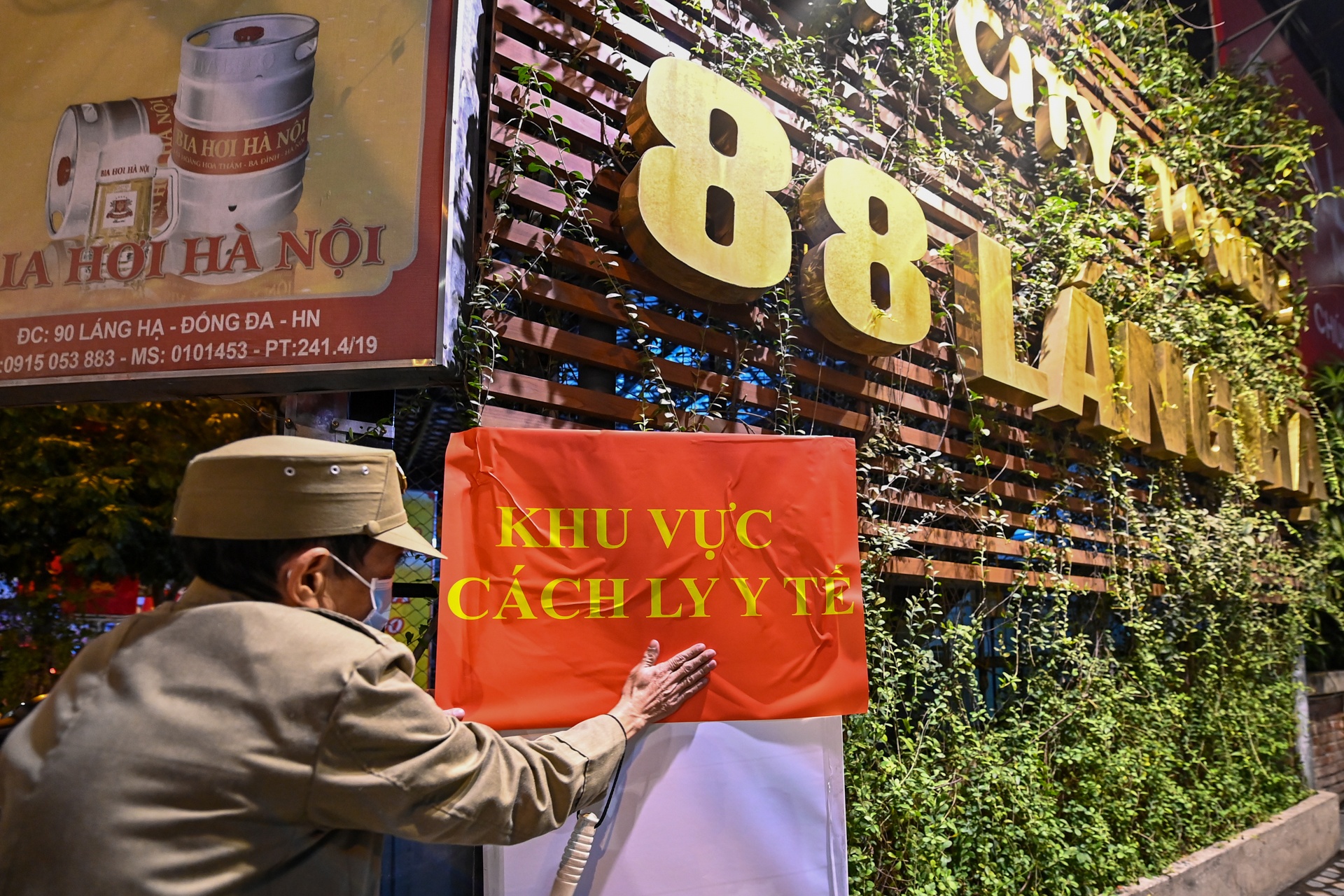 Phong toa chung cu o Ha Noi Covid-19 anh 1