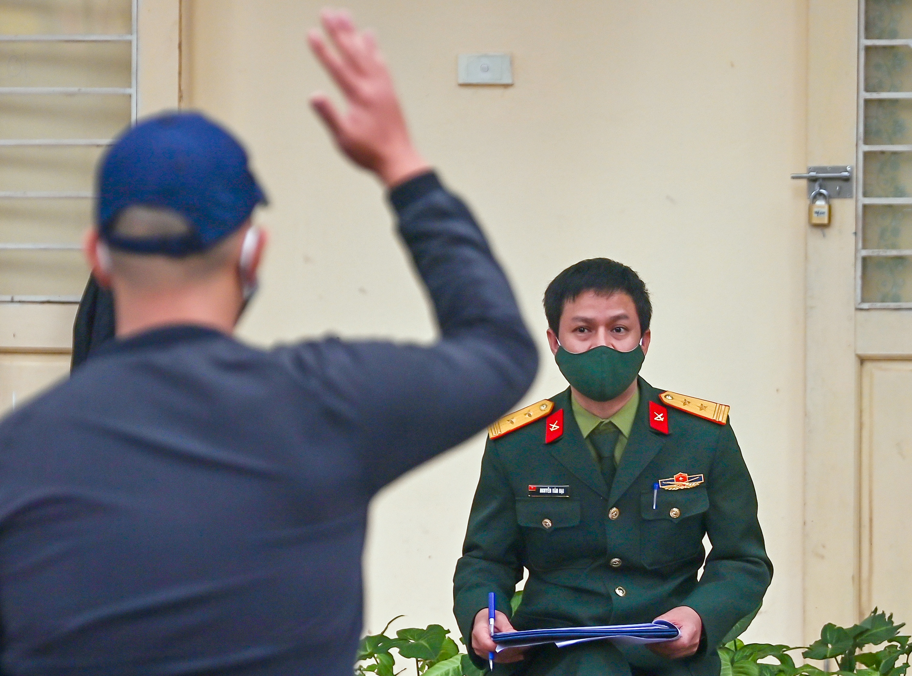 Xet nghiem cho tan binh truoc ngay nhap ngu anh 4