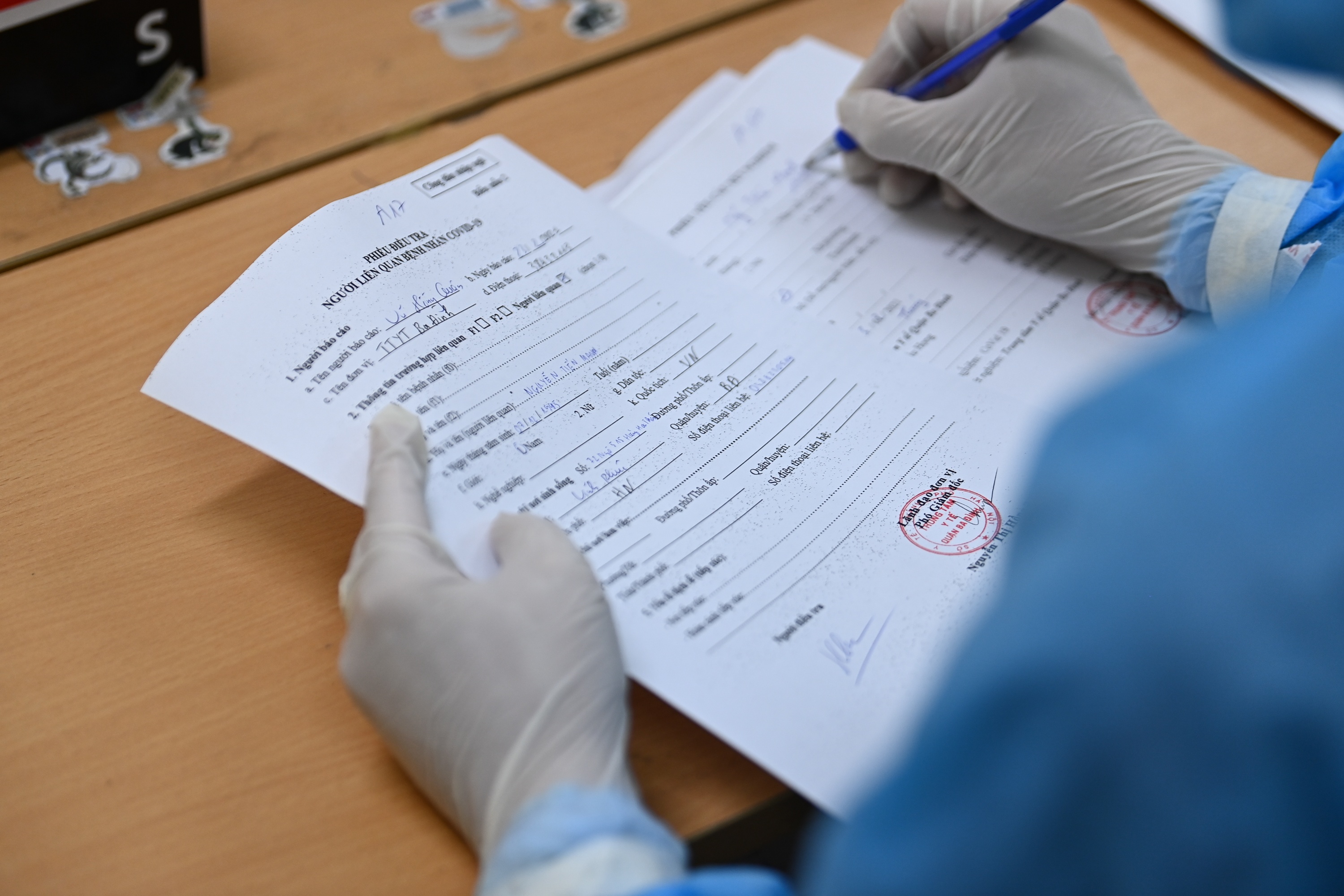 Xet nghiem cho tan binh truoc ngay nhap ngu anh 8