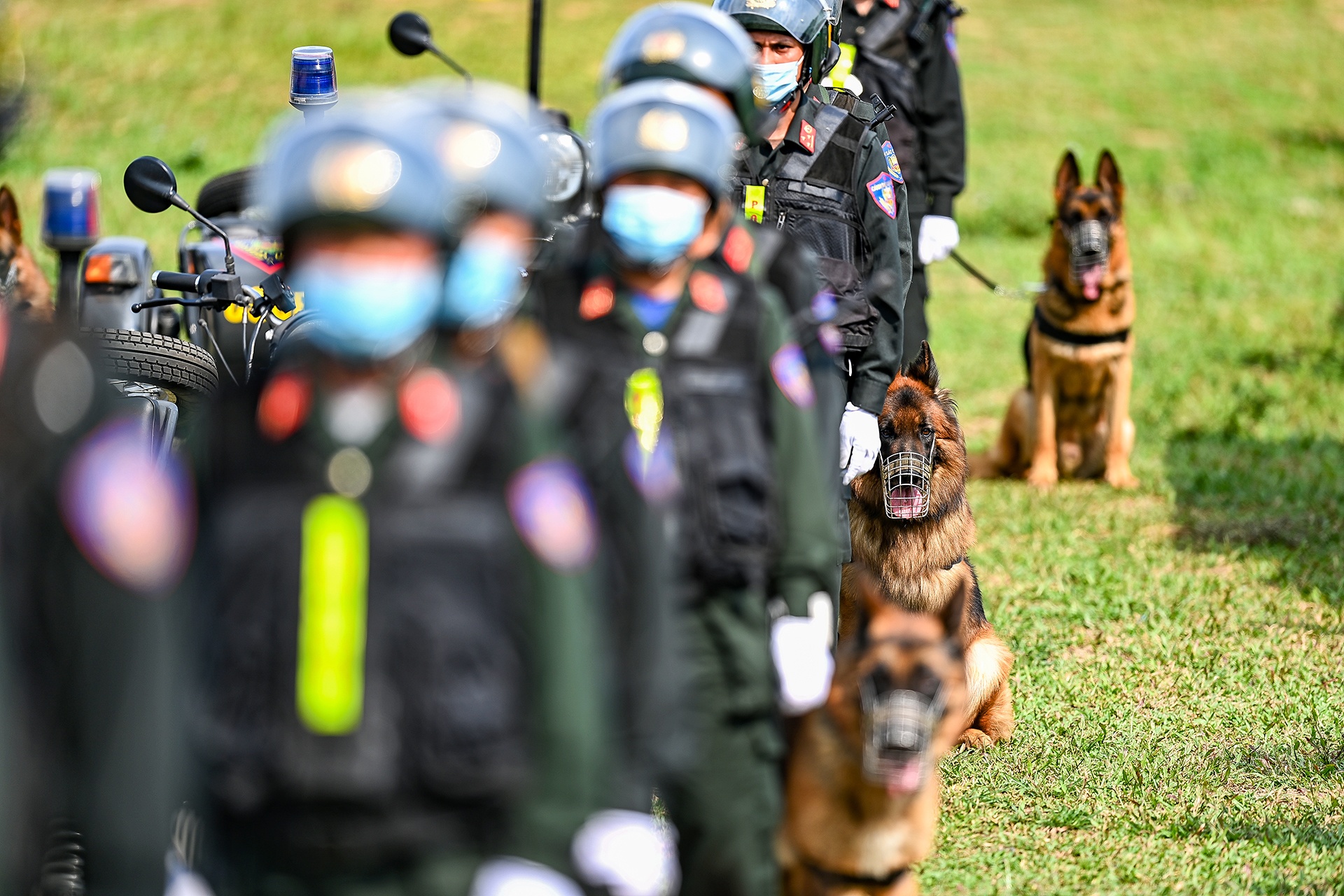 Canh sat co dong cuoi ngua ban sung anh 24