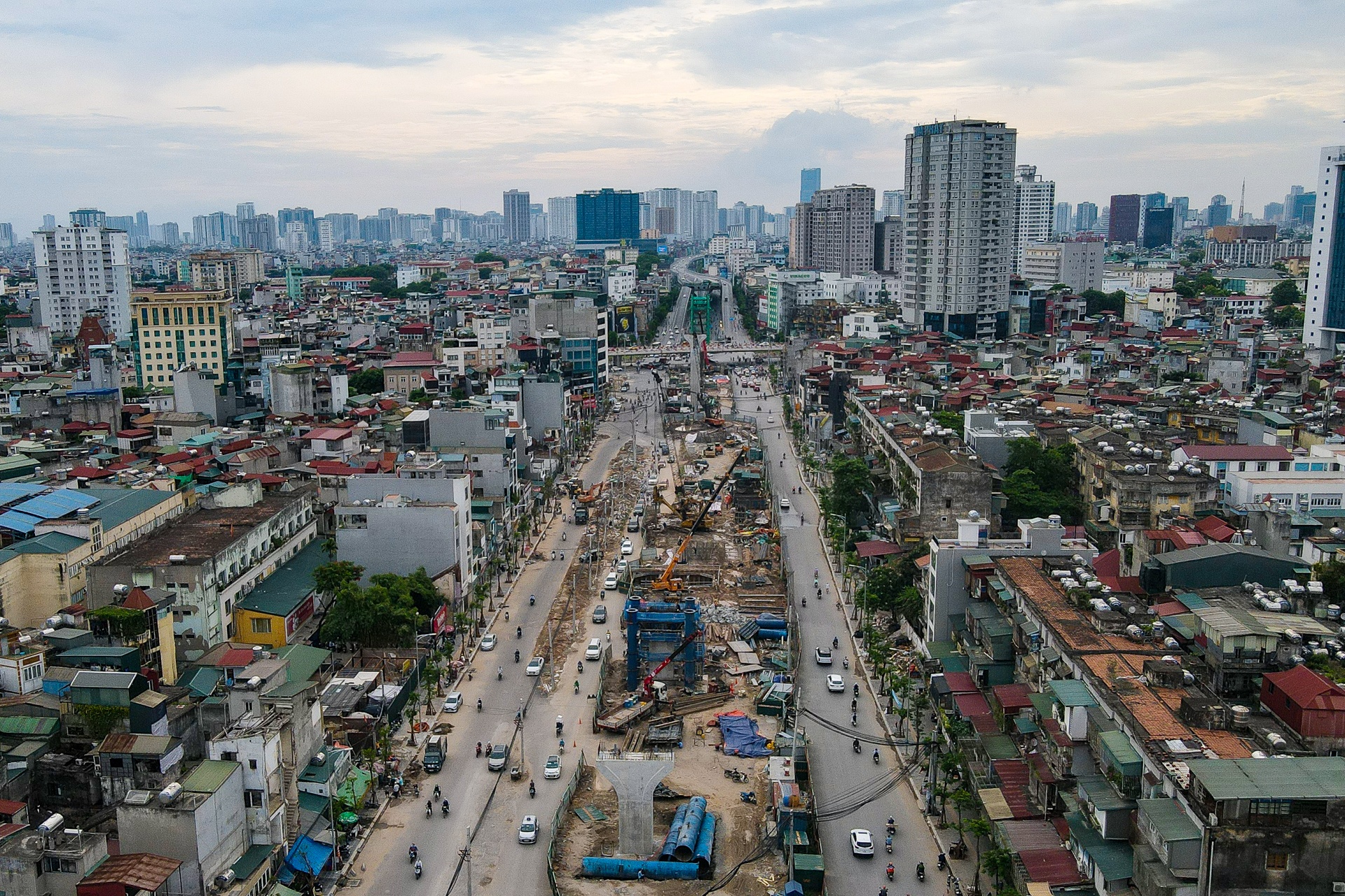 Duong vanh dai 2 o Ha Noi anh 3