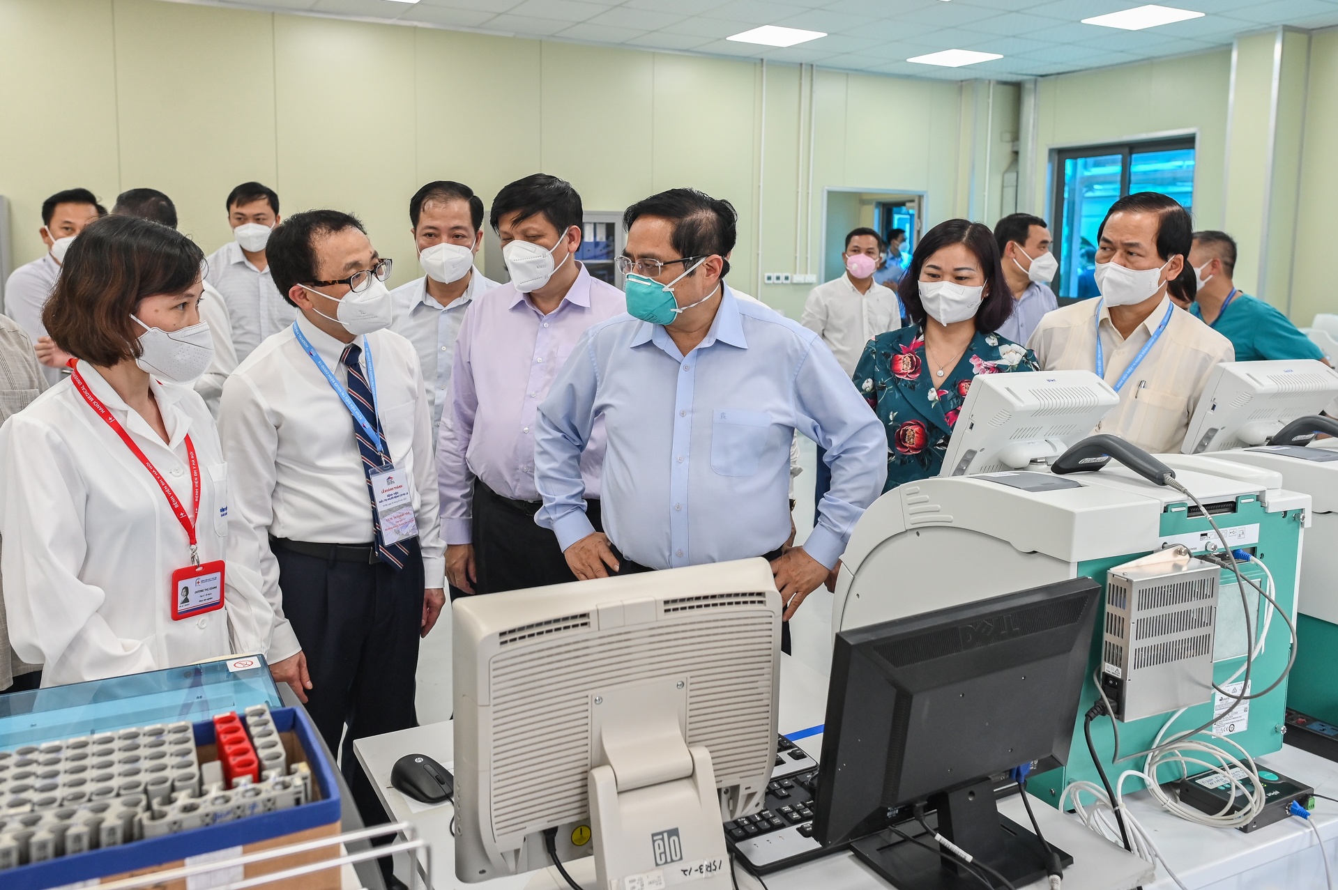 Benh vien Covid-19 o Ha Noi anh 7