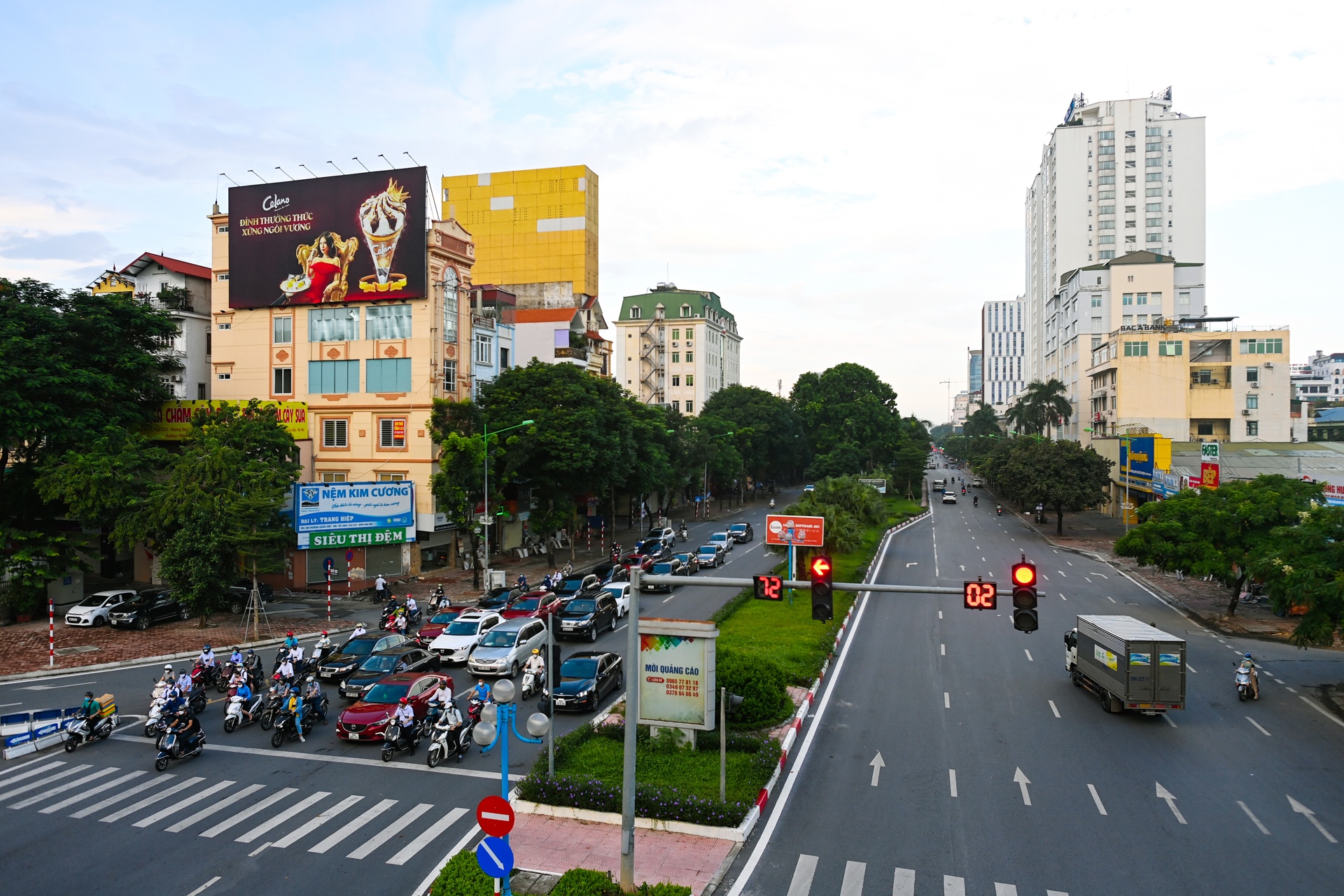 Giao thong Ha Noi do chot kiem soat anh 1