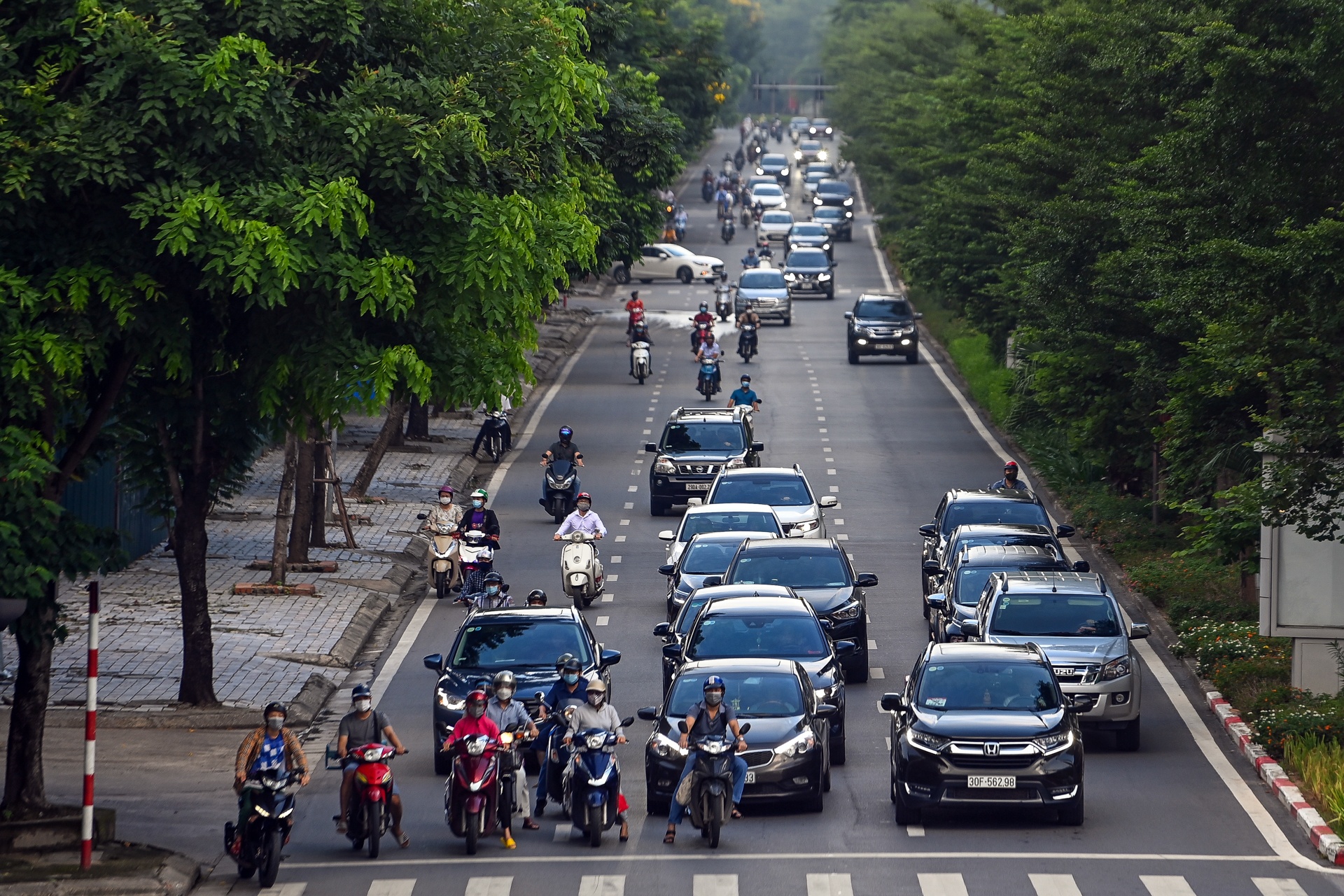 Giao thong Ha Noi do chot kiem soat anh 2