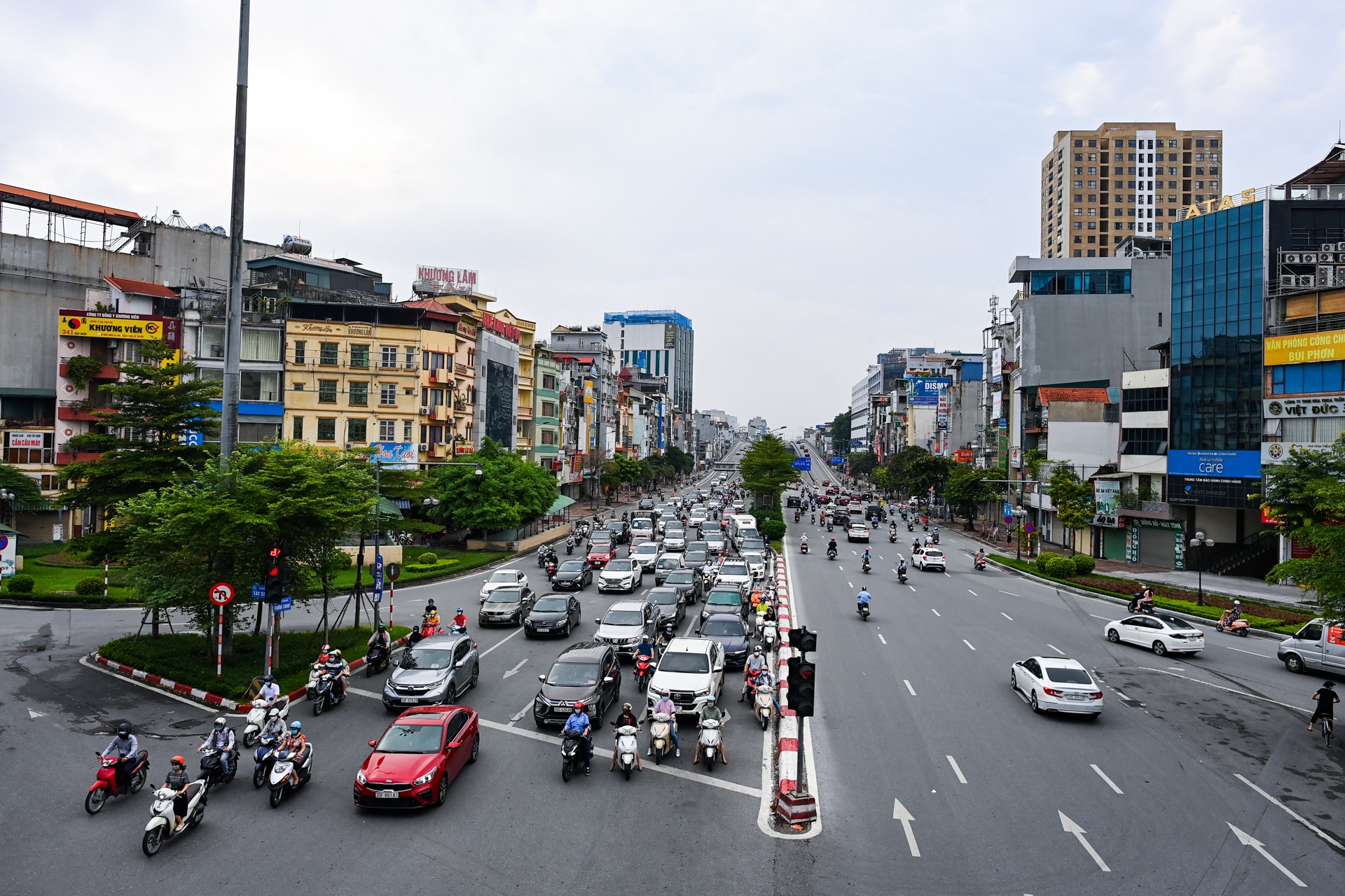 Giao thong Ha Noi do chot kiem soat anh 4