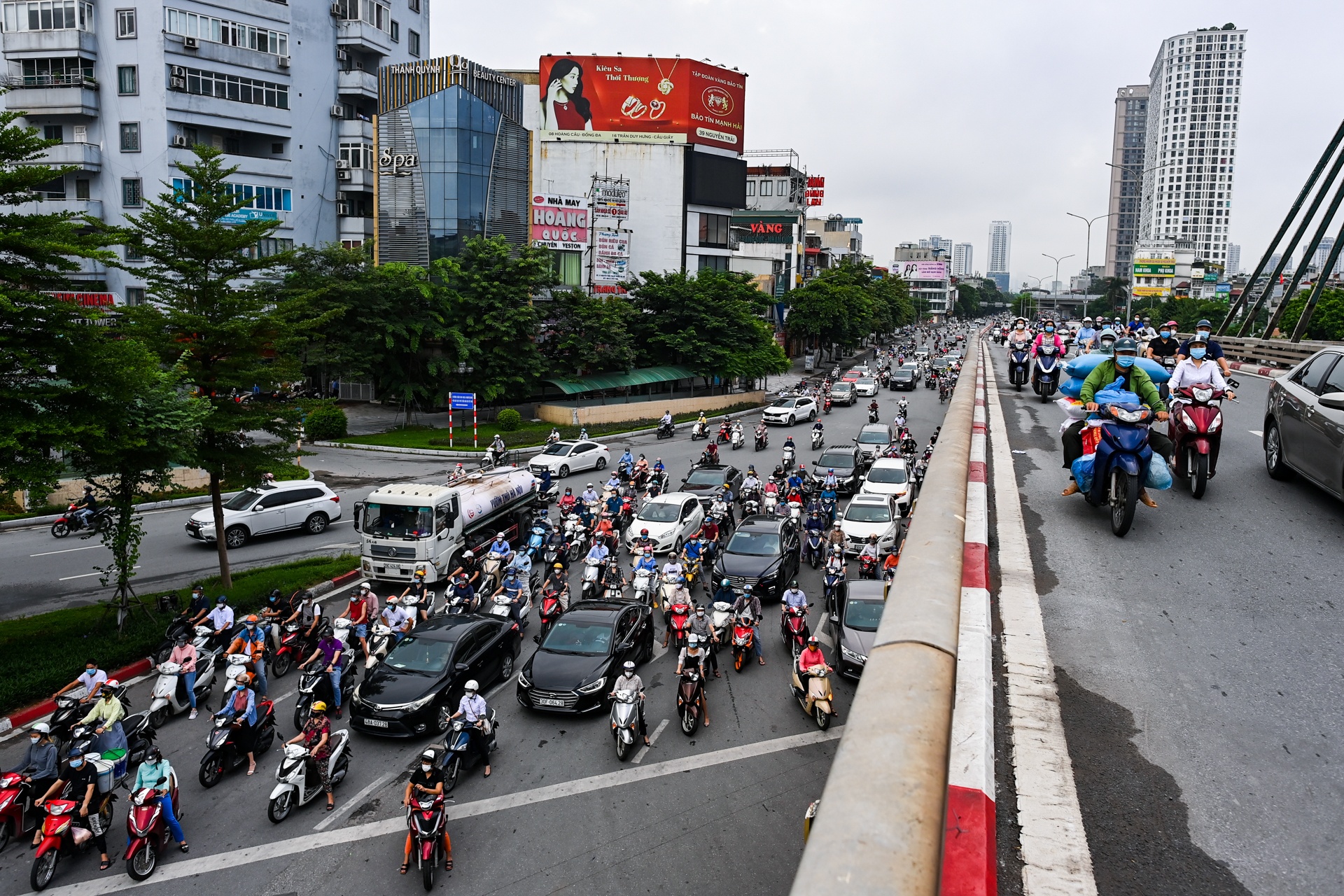 Giao thong Ha Noi do chot kiem soat anh 5