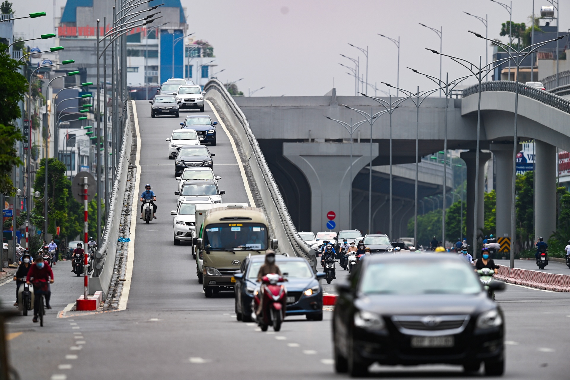 Giao thong Ha Noi do chot kiem soat anh 6