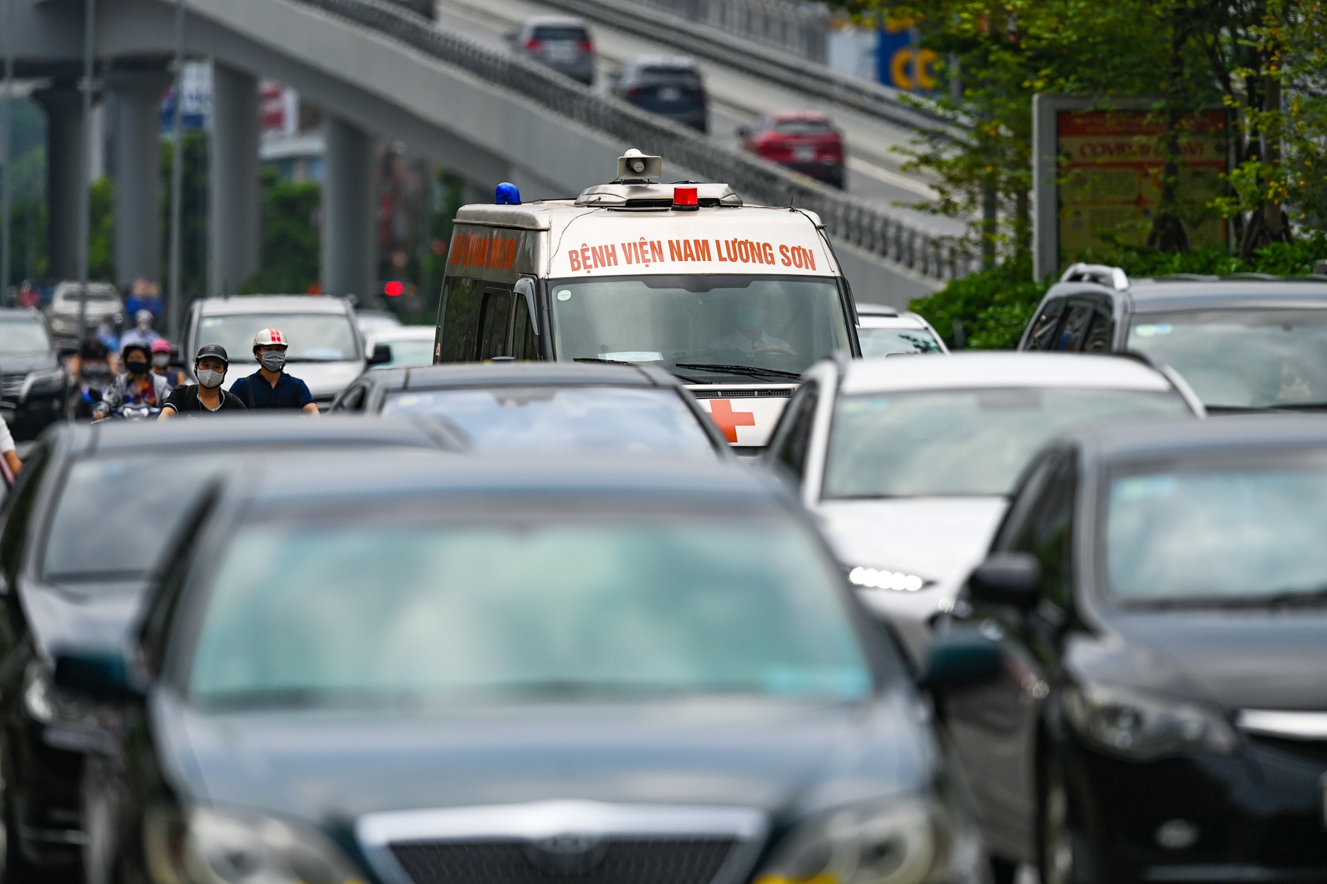 Giao thong Ha Noi do chot kiem soat anh 7