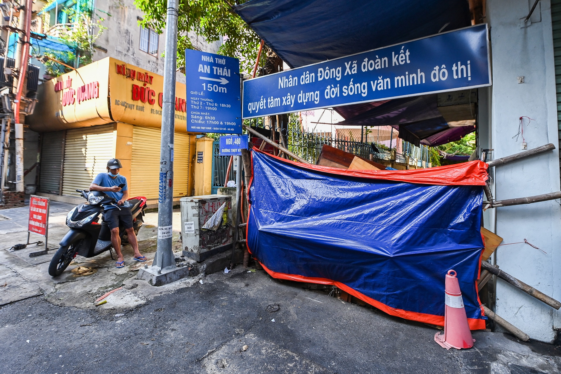 Do bo rao cung o Ha Noi anh 2