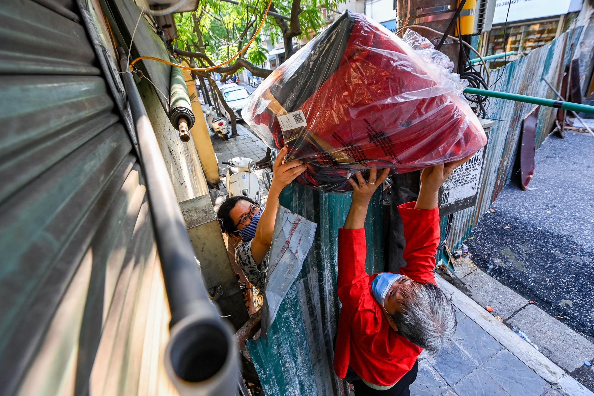 Do bo rao cung o Ha Noi anh 5
