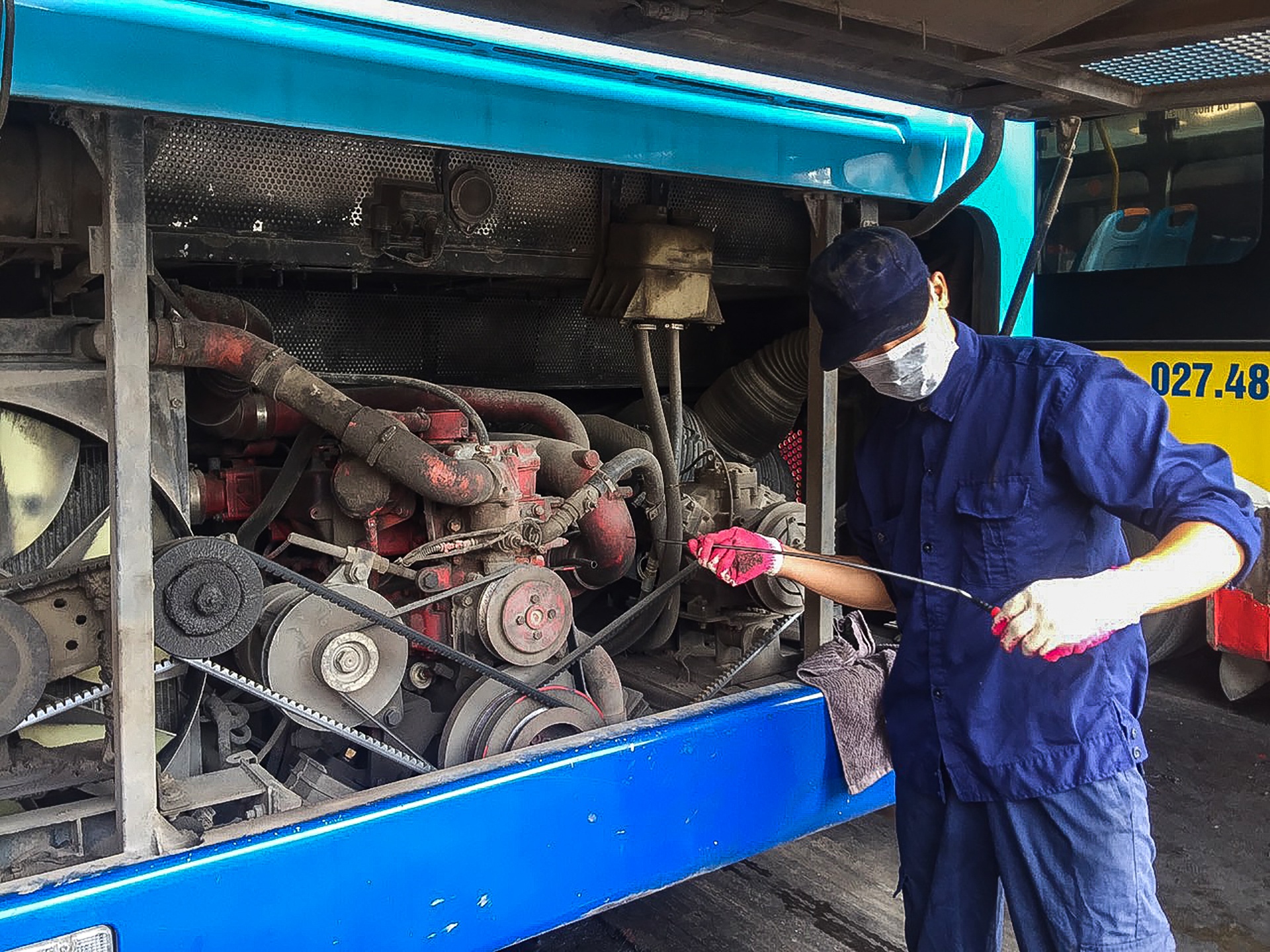 Xe buyt Ha Noi truoc ngay hoat dong anh 2