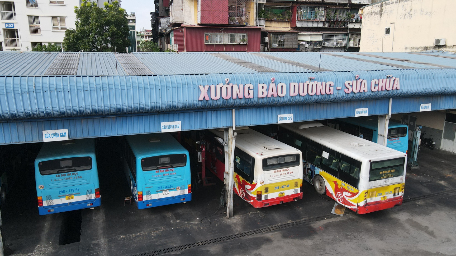 Xe buyt Ha Noi truoc ngay hoat dong anh 3