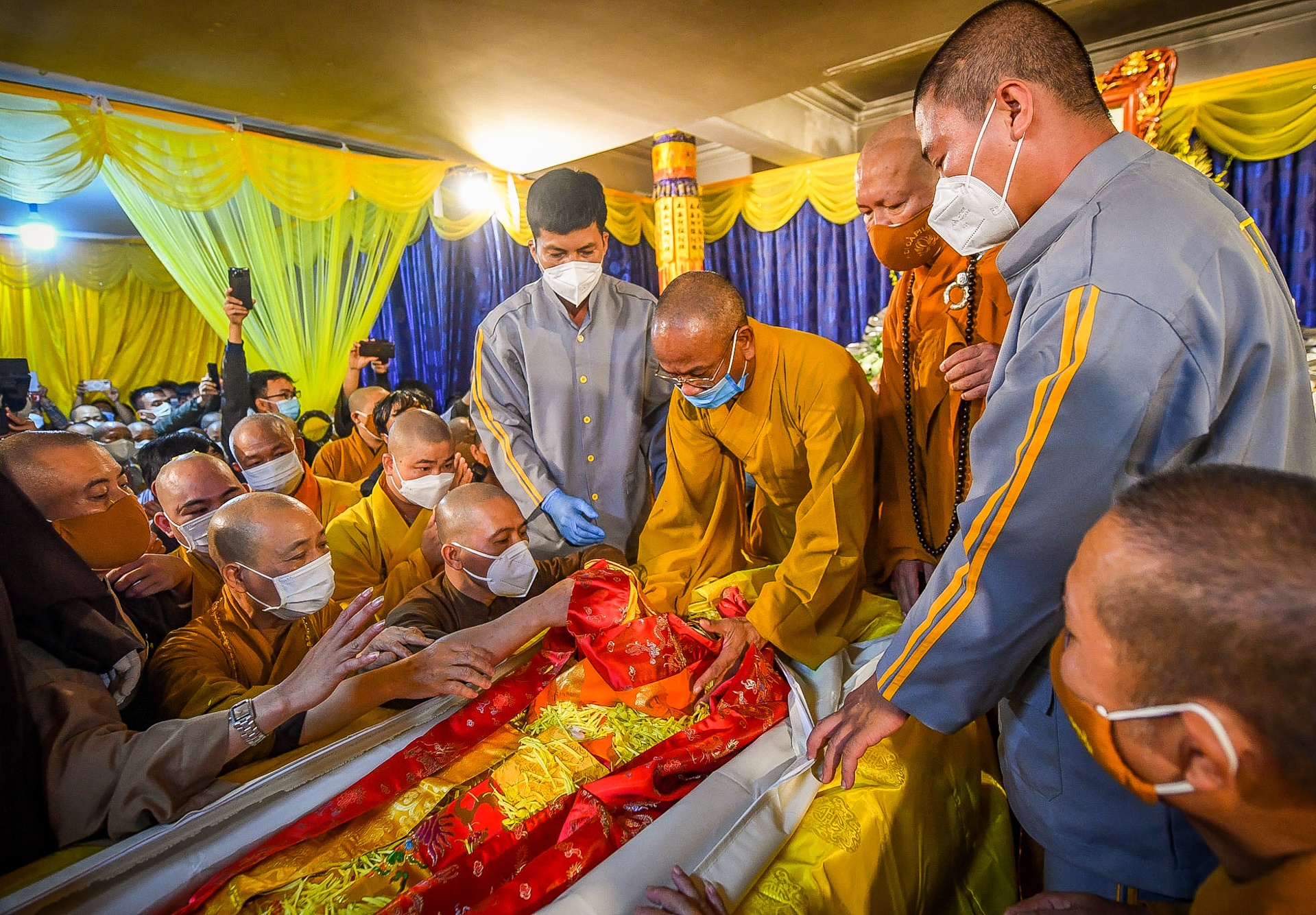 Le nhap kim quan Dai lao Hoa thuong Thich Pho Tue anh 1