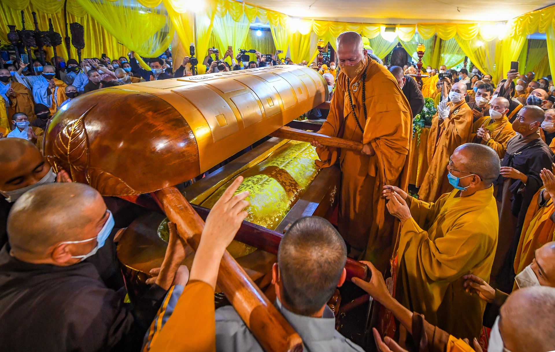 Le nhap kim quan Dai lao Hoa thuong Thich Pho Tue anh 4