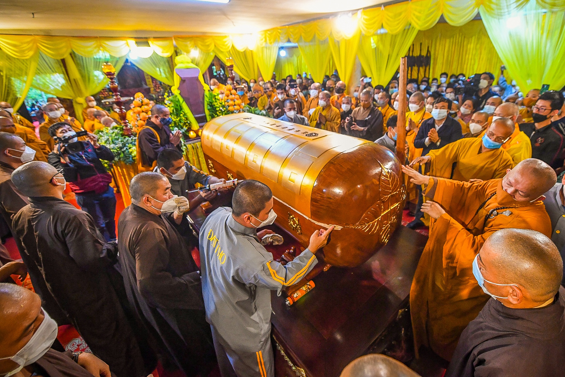 Le nhap quan co Dai lao Hoa thuong Thich Pho Tue hinh anh