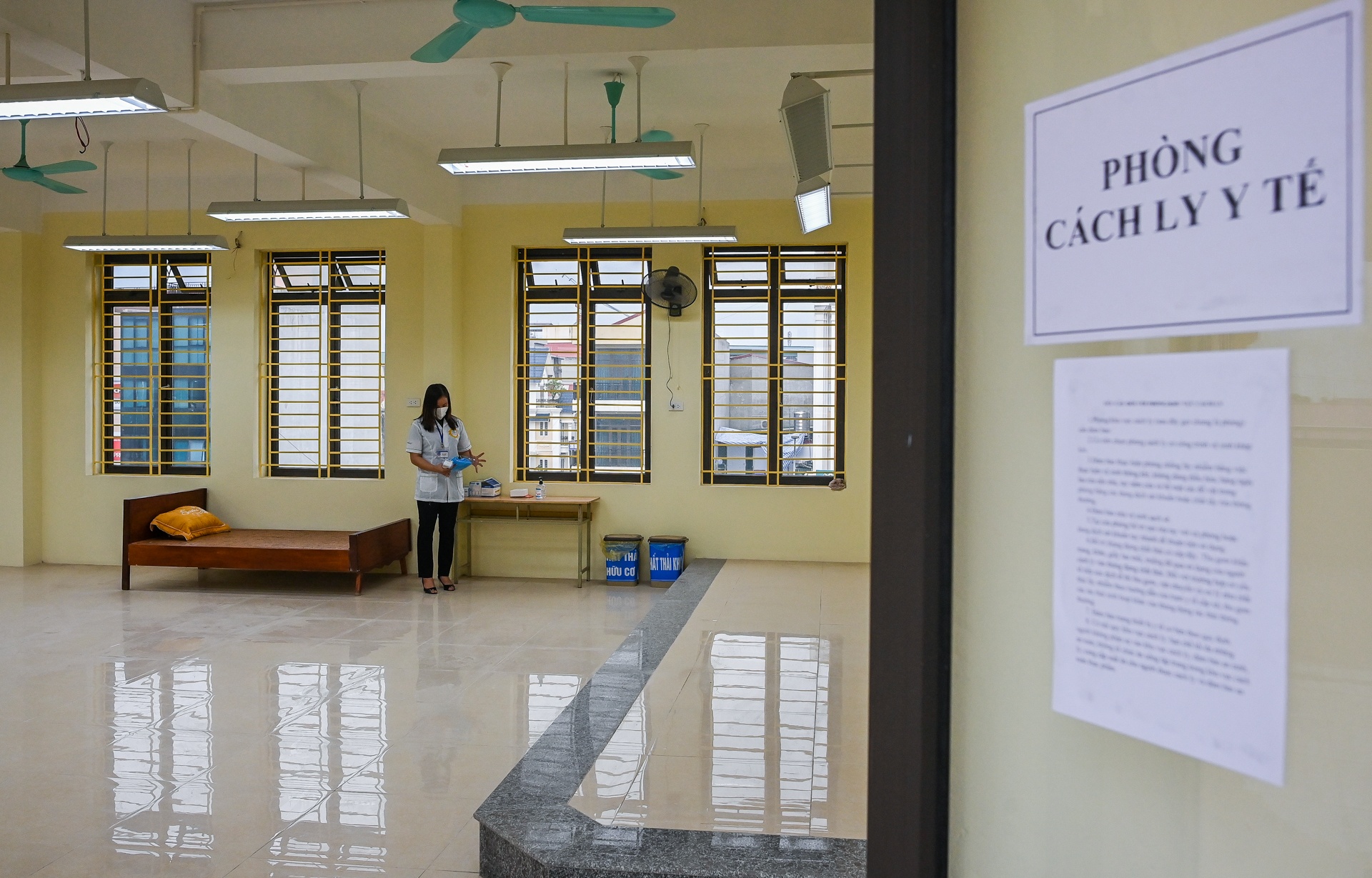 Hoc sinh Ha Noi tro lai truong anh 9