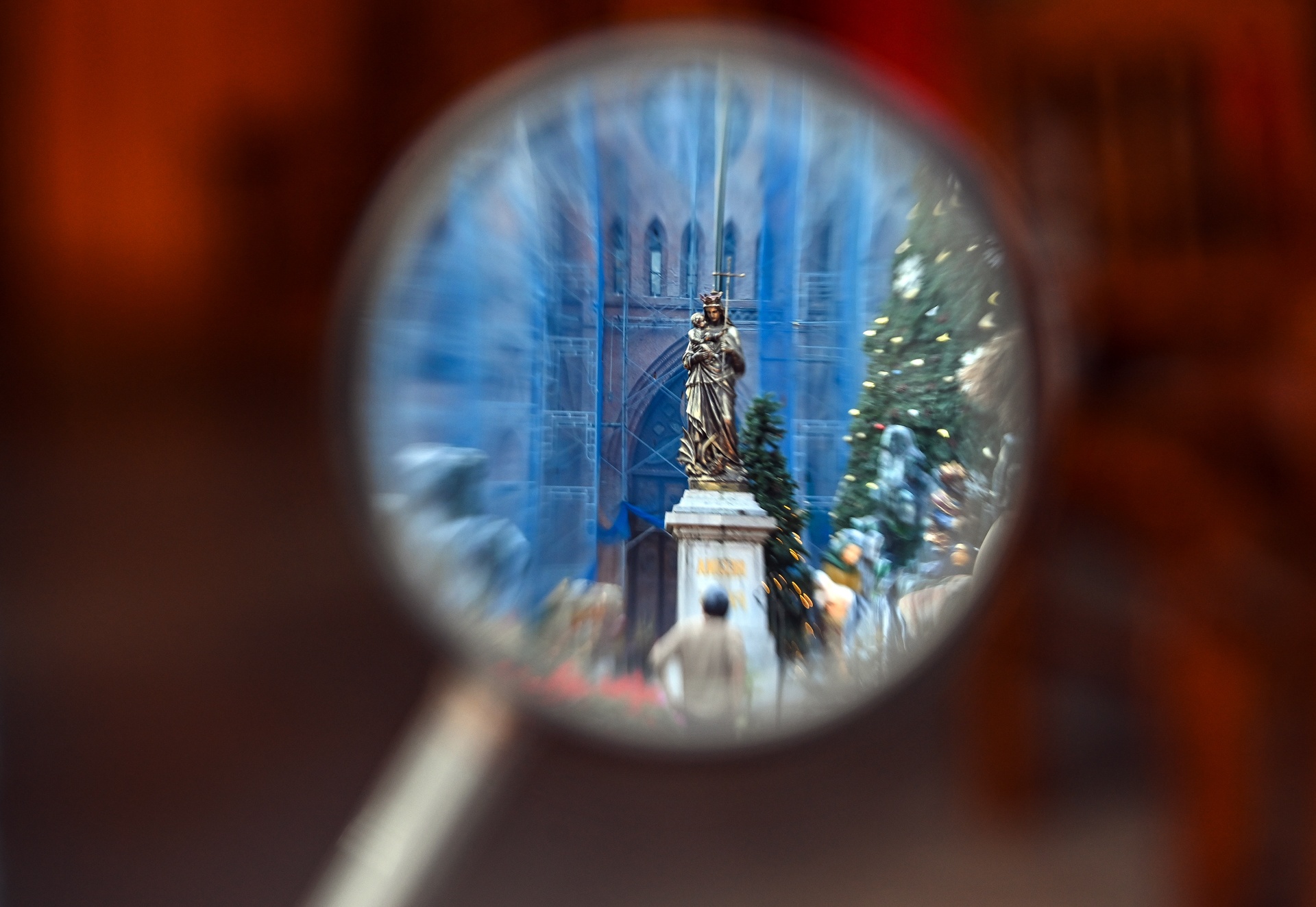 Nha tho Ha Noi trang tri don Noel anh 3