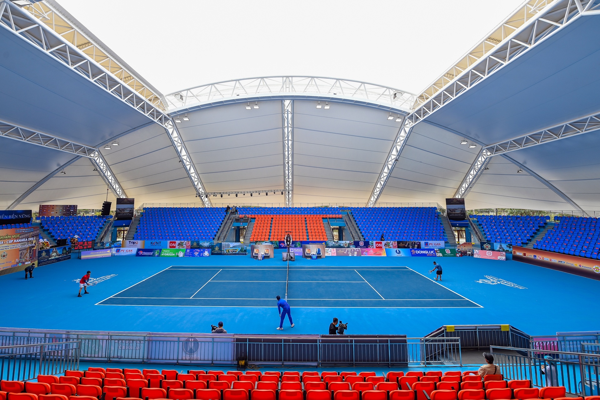 San tennis phuc vu seagames 31 anh 11