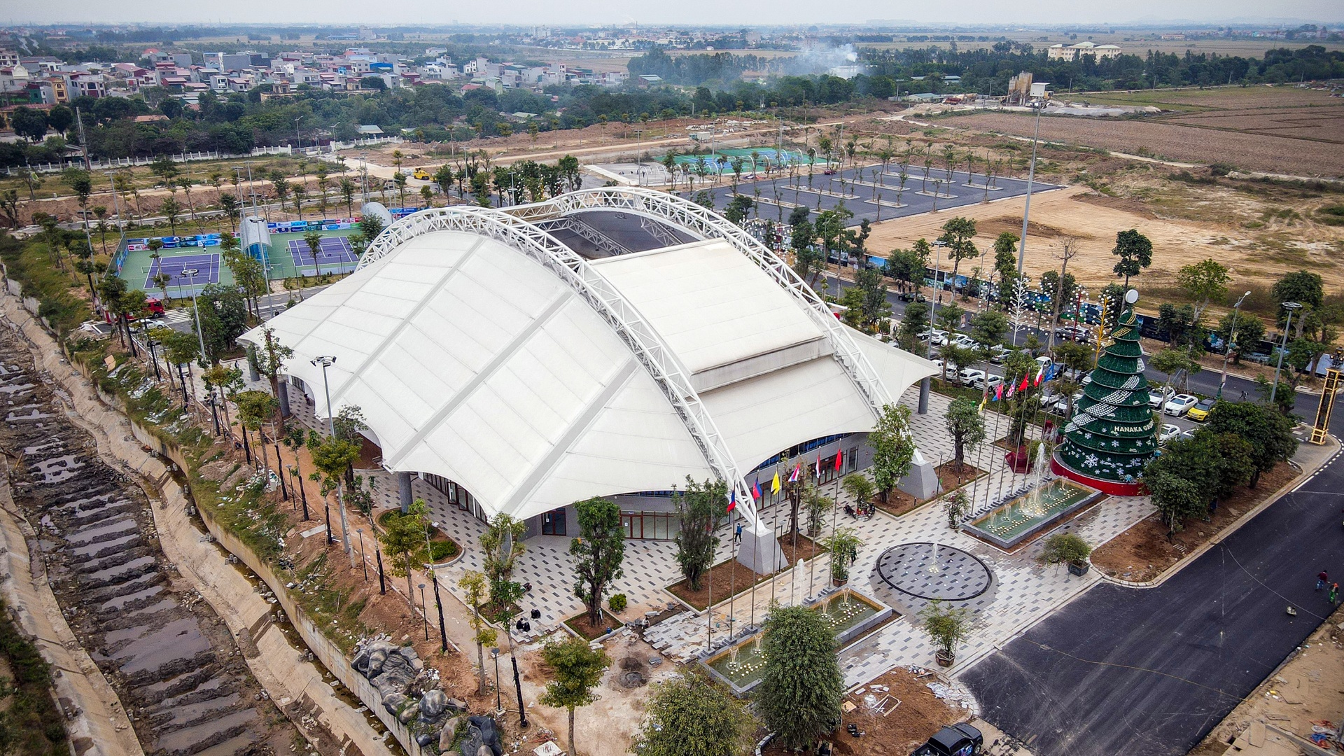 San tennis phuc vu seagames 31 anh 1